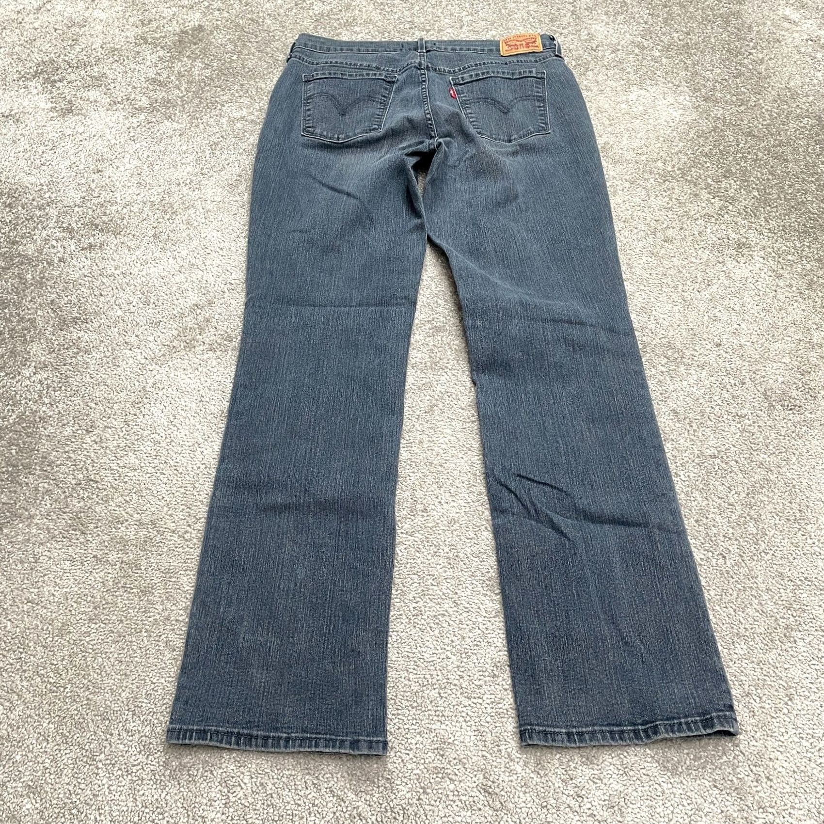Levi's Levi's 505 Straight Denim Jeans Womens 10 Blue Cotton Casual Mid Rise 31 Inseam 30.5 in 5-Pocket Size 32" / US 10 / IT 46 - 2 Thumbnail