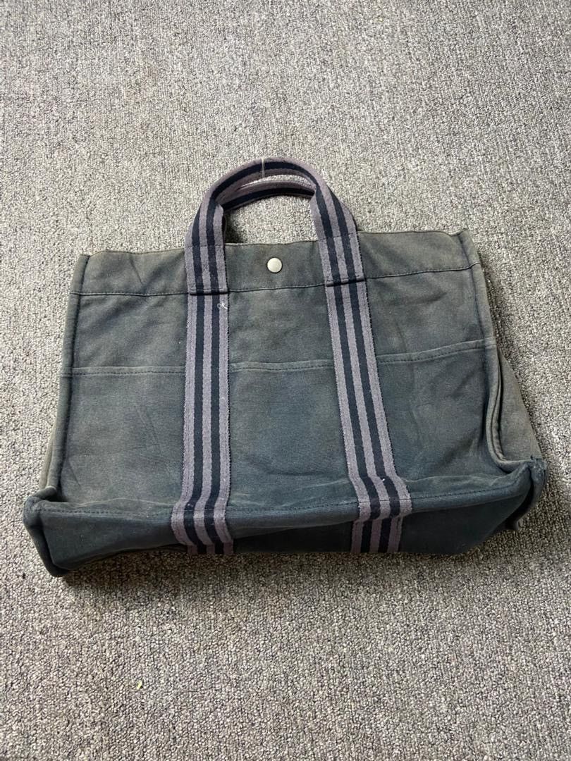 Hermes Hermes Fourre Tout Canvas Tote Handbag (204) Size ONE SIZE - 2 Thumbnail