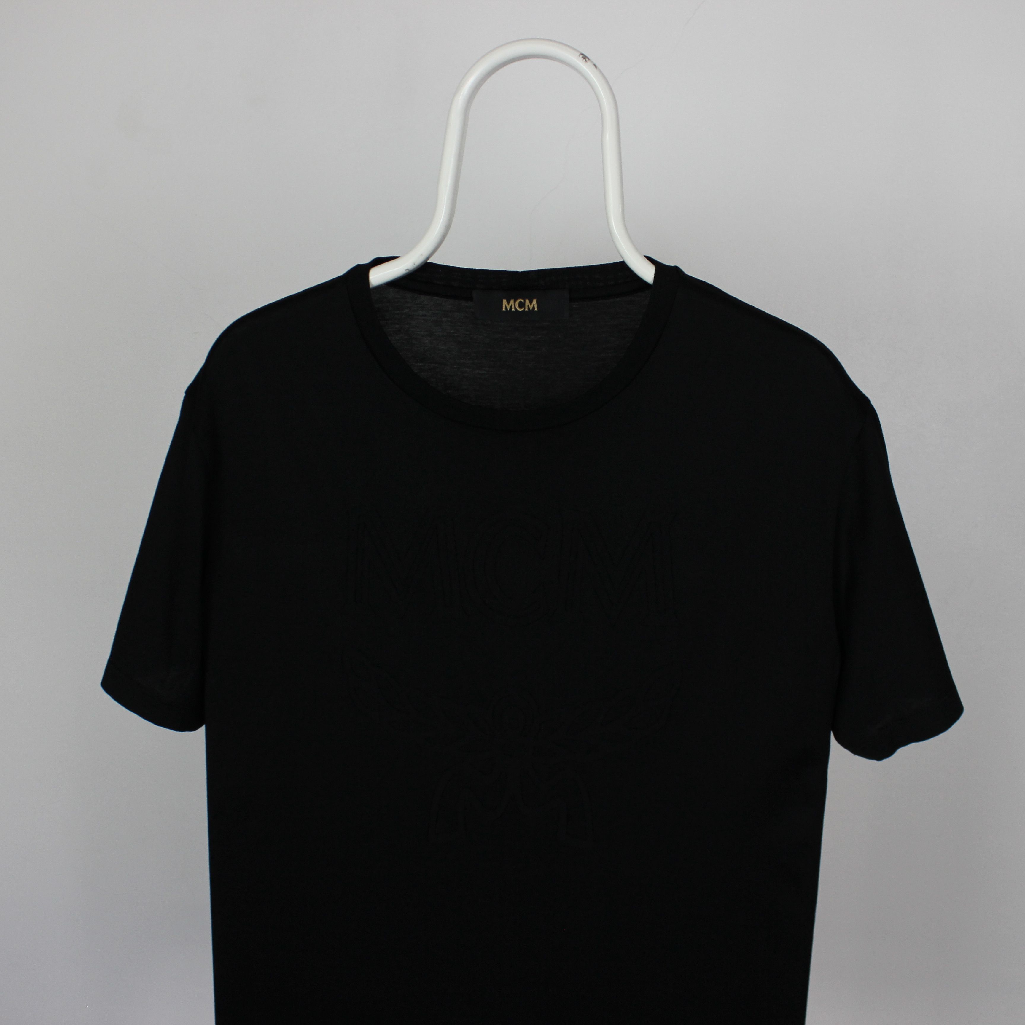 MCM MCM centr logo t shirt men cotton S M black Size US M / EU 48-50 / 2 - 11 Thumbnail