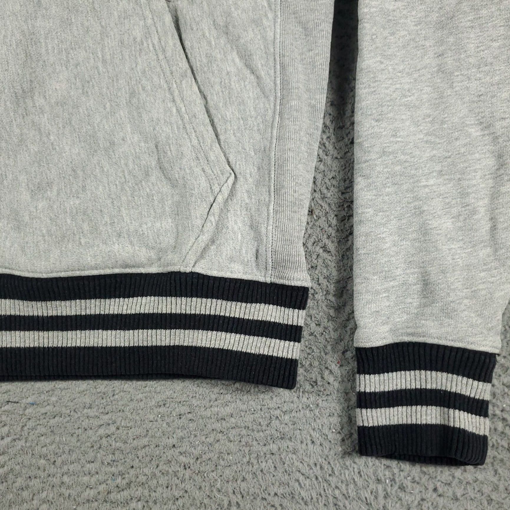 Champion Champion Hoodie Mens Medium Gray Pullover Sweatshirt - Long Sleeve, Mock Neck, Adjustable, Sports Size US M / EU 48-50 / 2 - 4 Thumbnail