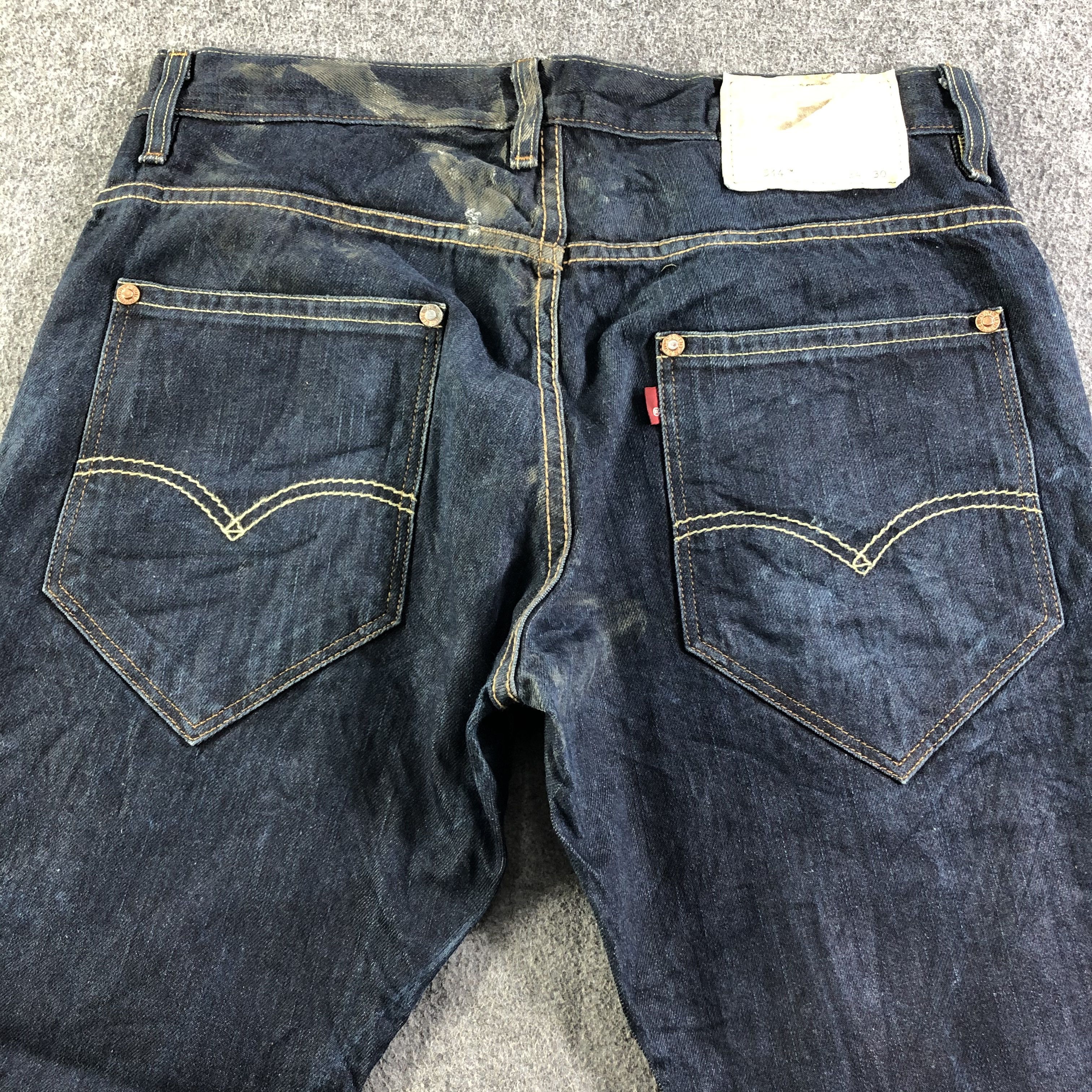 Levi's Vintage Blue Wash Levis 514 Jeans-J3055 Size US 35 - 4 Thumbnail