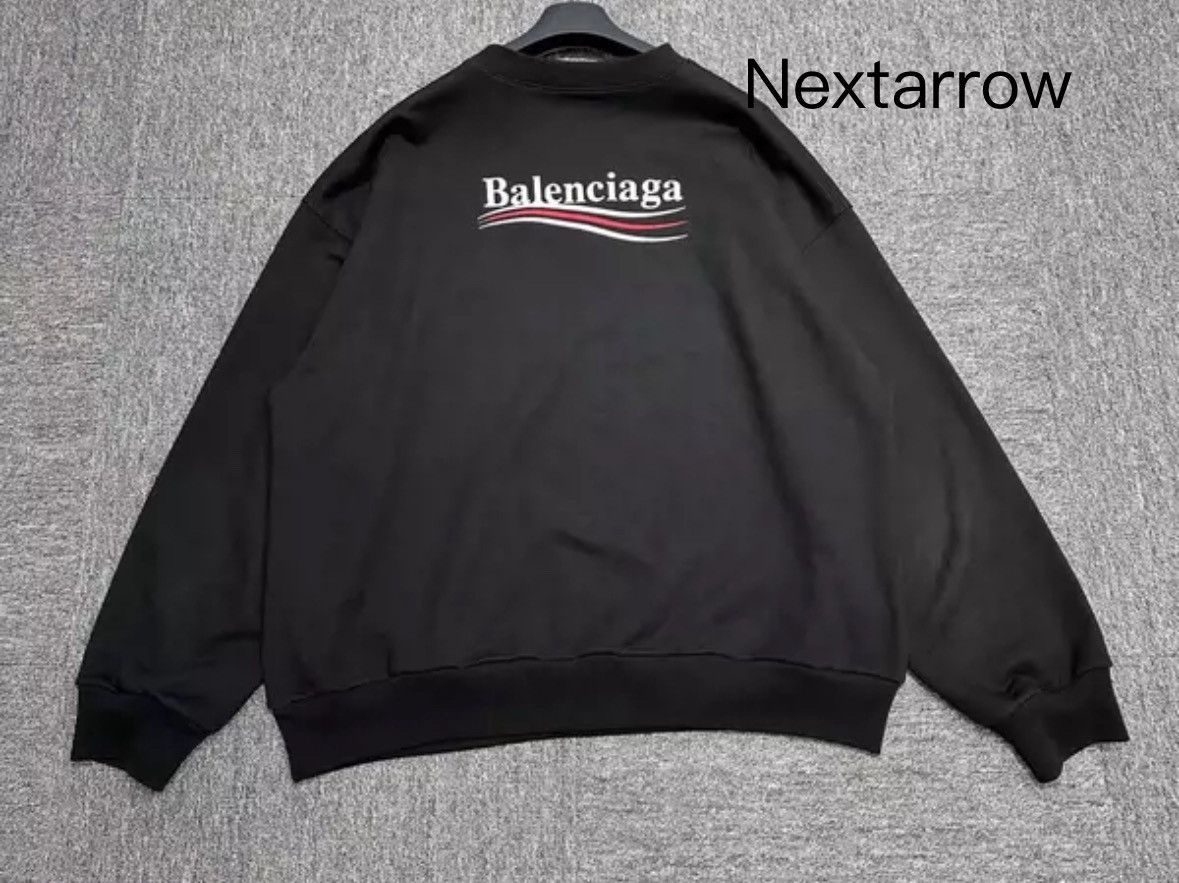 Balenciaga Balenciaga Embroidered Wave Hoodie2412-Nextarrow Size US L / EU 52-54 / 3 - 2 Thumbnail