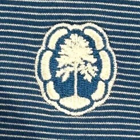 Peter Millar Peter Millar Polo Shirt Mens XXL Blue Striped Short Sleeve Golf Rugby Embroidered Logo Button-Down Collared Casual Activewear 100% Cotton EUC Size US XXL / EU 58 / 5 - 4 Thumbnail