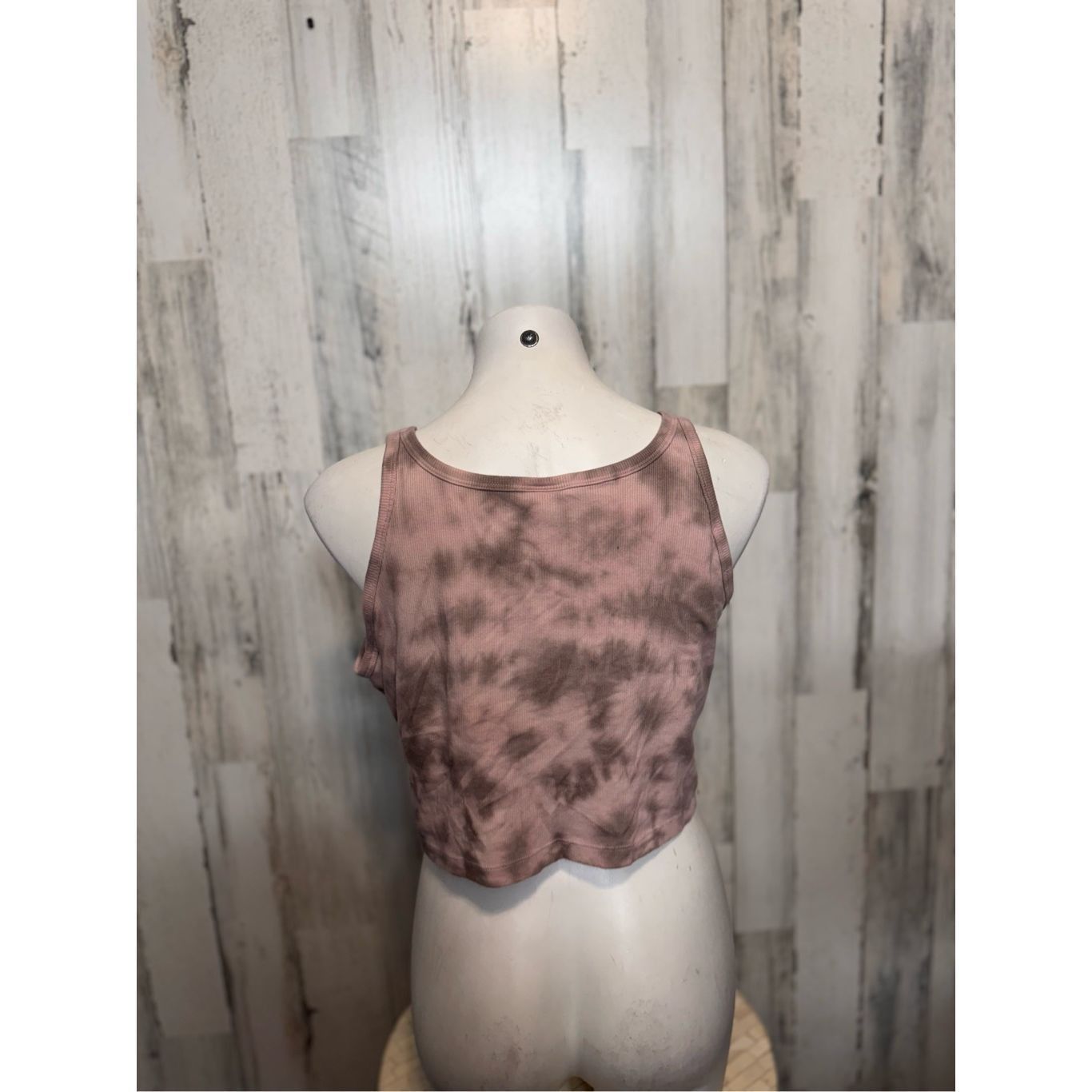 Victoria's Secret Victoria’s Secret PINK Tie Dye Crop Tank Top XXL Pink Gray S Size XXL / US 16-18 / IT 52-54 - 8 Thumbnail