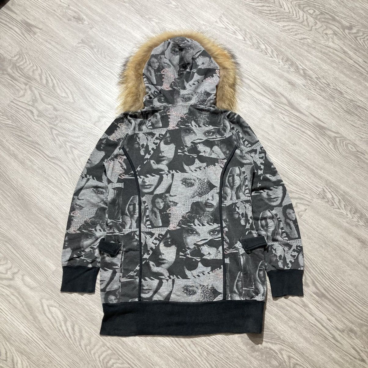Hysteric Glamour 2000s Colza Girl Glamorous Aop Ziphoodie Beauty Beast Lgb Size US M / EU 48-50 / 2 - 10 Thumbnail