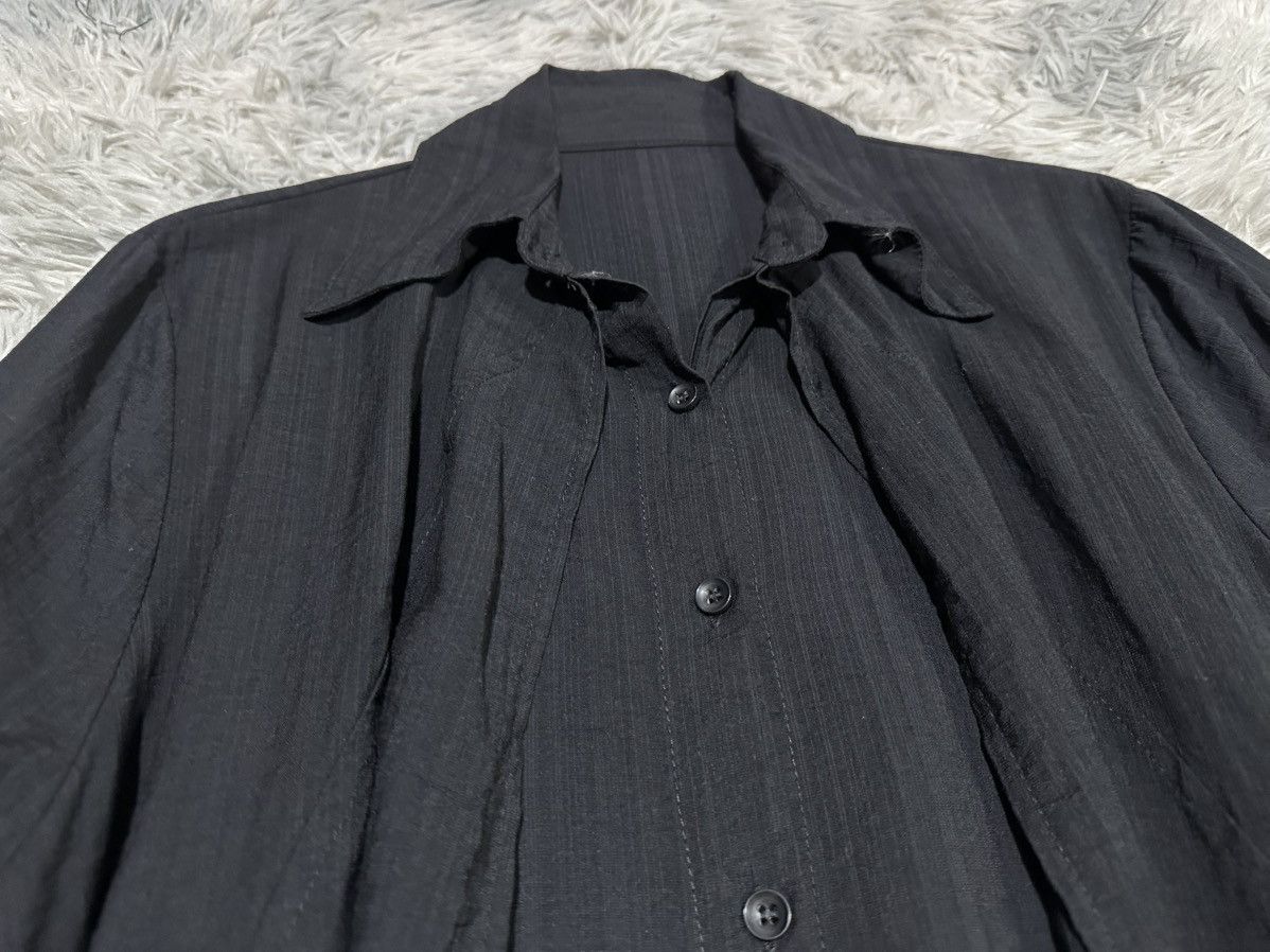 If Six Was Nine 🔥Y2K T’s Collection Double Layer Shirt Goth Punk Size US L / EU 52-54 / 3 - 4 Thumbnail