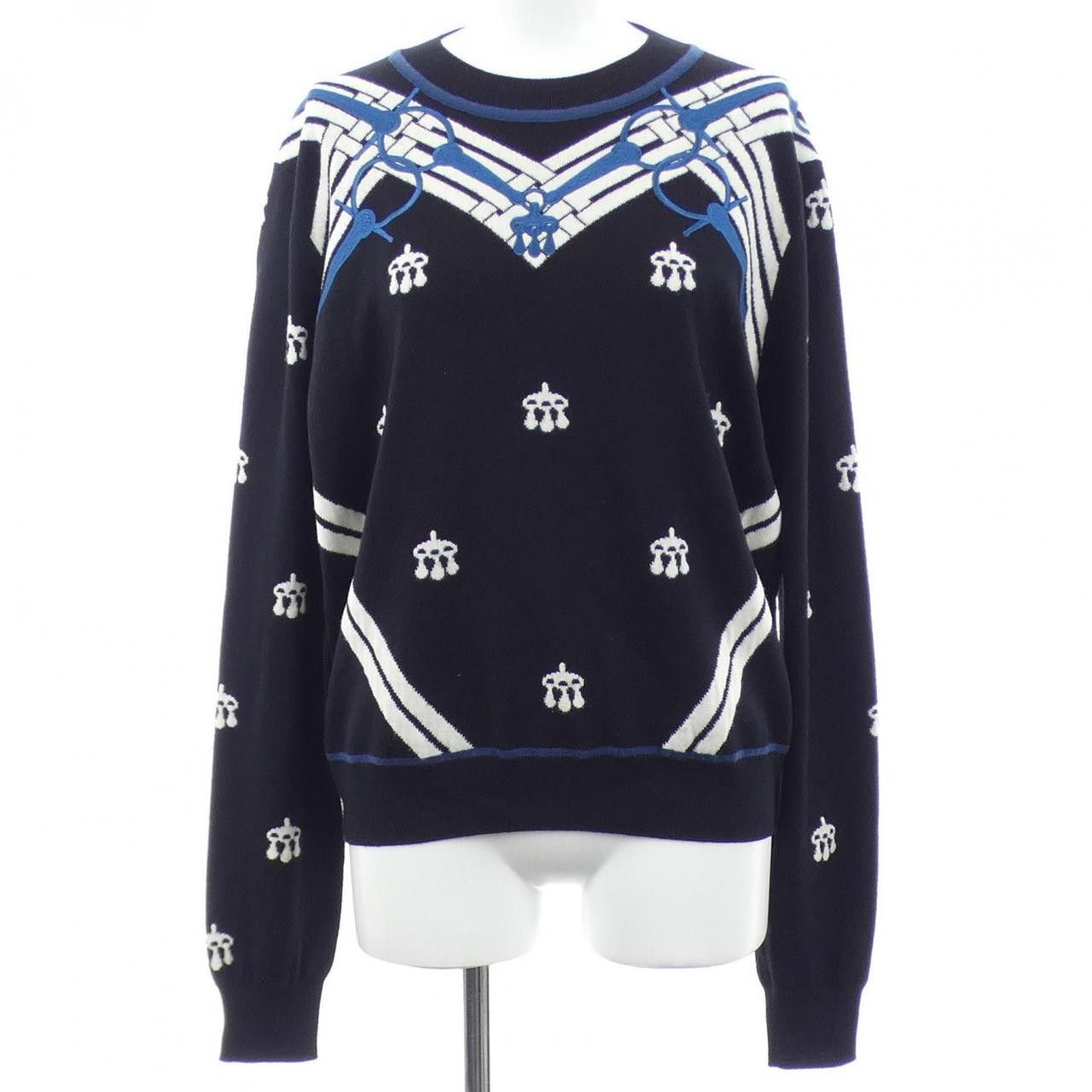 Hermes Hermes Hermes MORS A JOUET Knit Top Textile Tops DUTY FREE for USA Size ONE SIZE - 1 Thumbnail