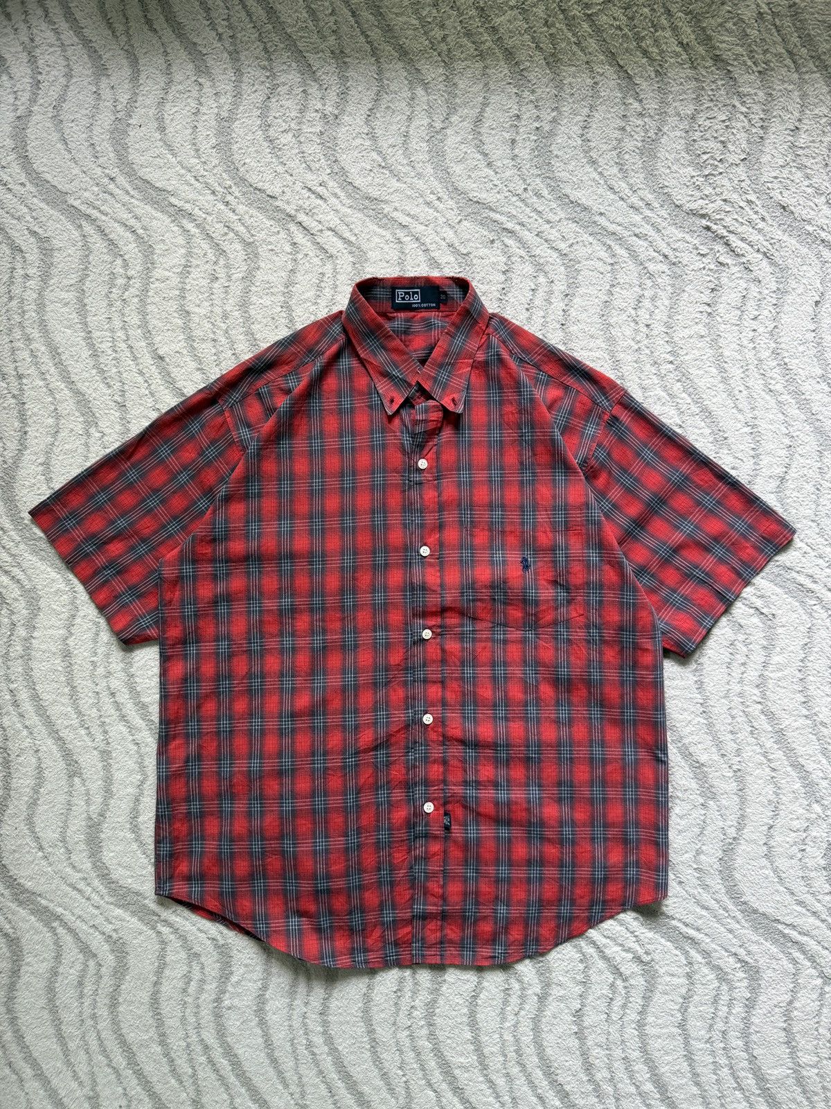 Polo Ralph Lauren Vintage Polo Ralph Lauren Button Up Shirt Size US XL / EU 56 / 4 - 1 Thumbnail