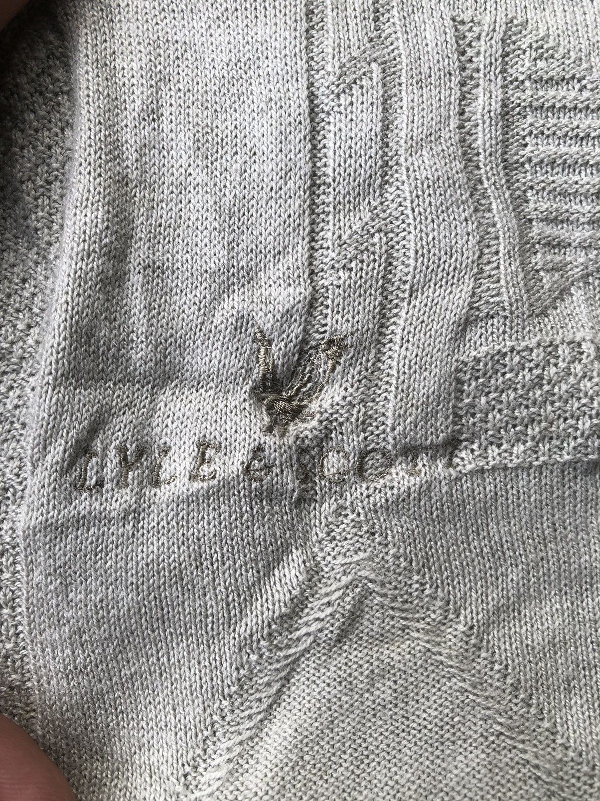 Japanese Brand × Le Grande Bleu (L.G.B.) × Lyle & Scott Lyle & Scoot l Knittwear V neck Size US M / EU 48-50 / 2 - 3 Thumbnail