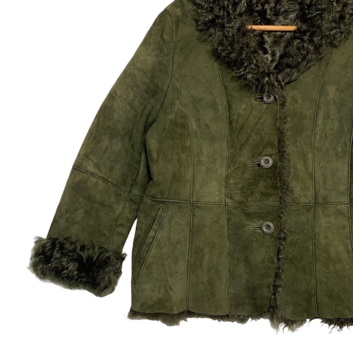 Japanese Brand Japanese Brand Sanrika Shearling Leather Jacket Size M / US 6-8 / IT 42-44 - 2 Thumbnail