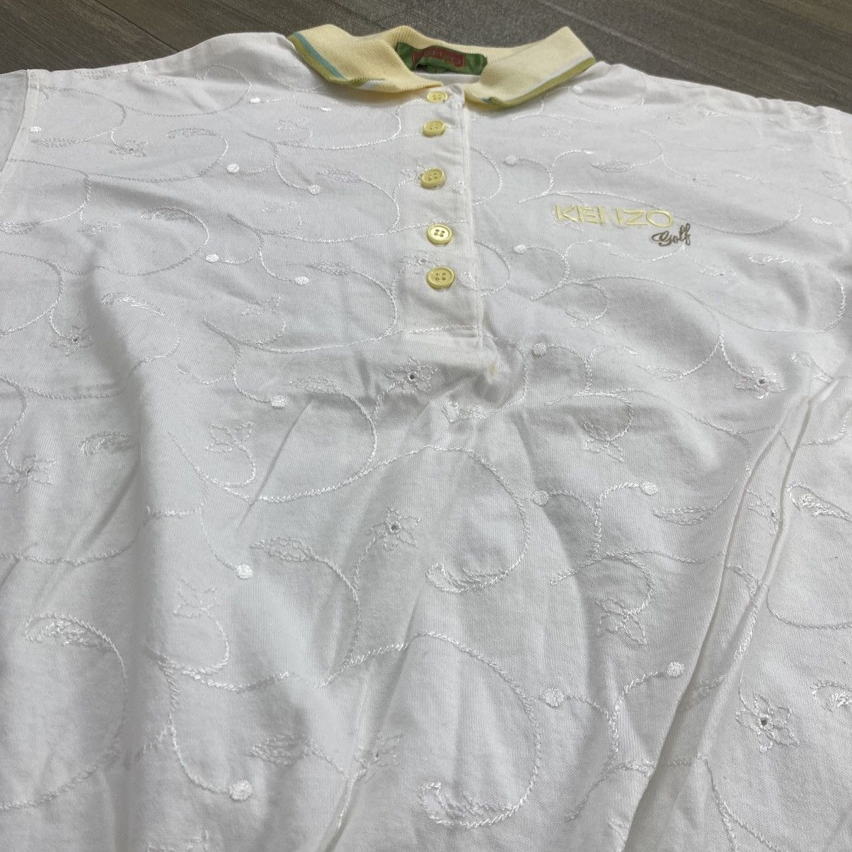 Kenzo Vintage Kenzo Golf Polo Shirt Designer Luxury Size S / US 4 / IT 40 - 4 Thumbnail
