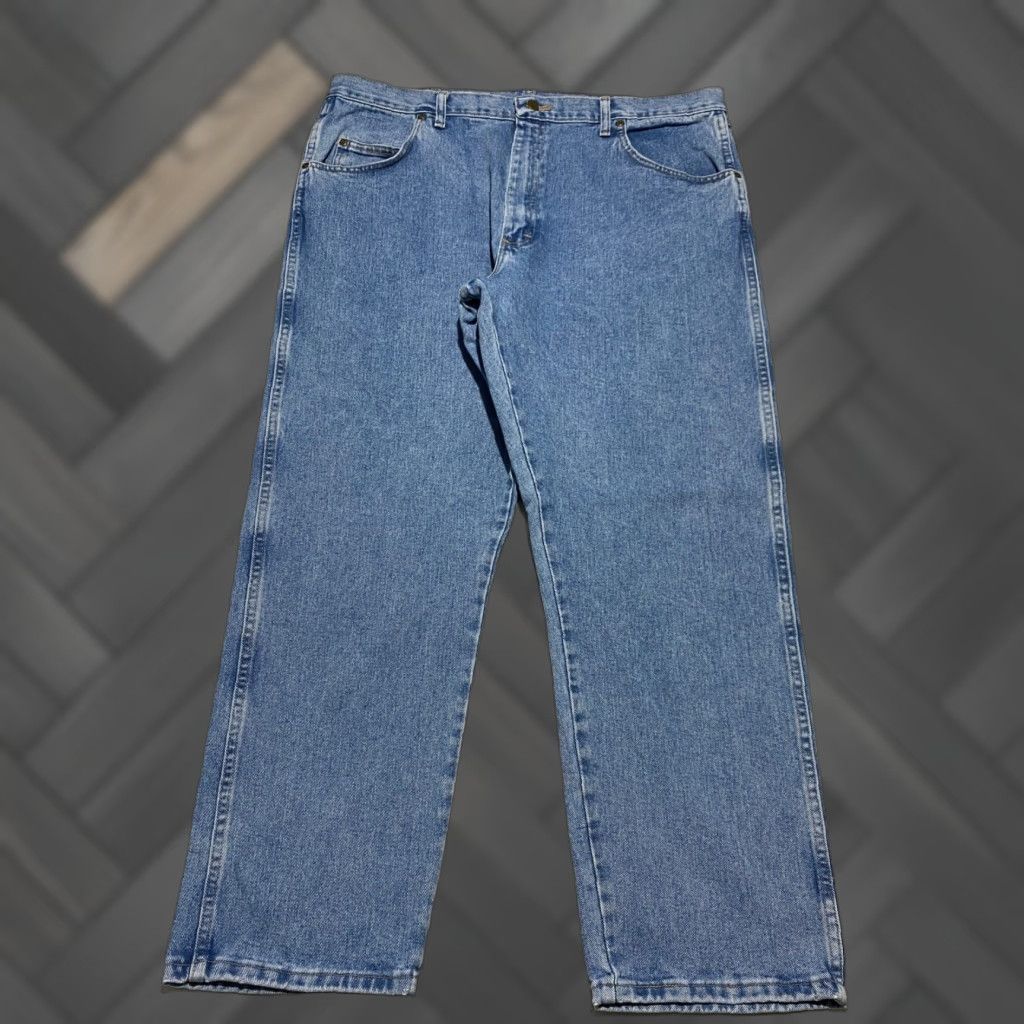 Wrangler Vintage Wrangler Blues Jeans Shirt? Size US 42 / EU 58 - 1 Thumbnail