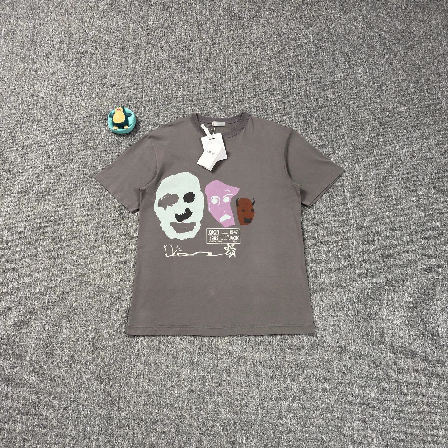 Dior Dior x TS Grimace Gray Short Sleeve S Size US S / EU 44-46 / 1 - 1 Thumbnail