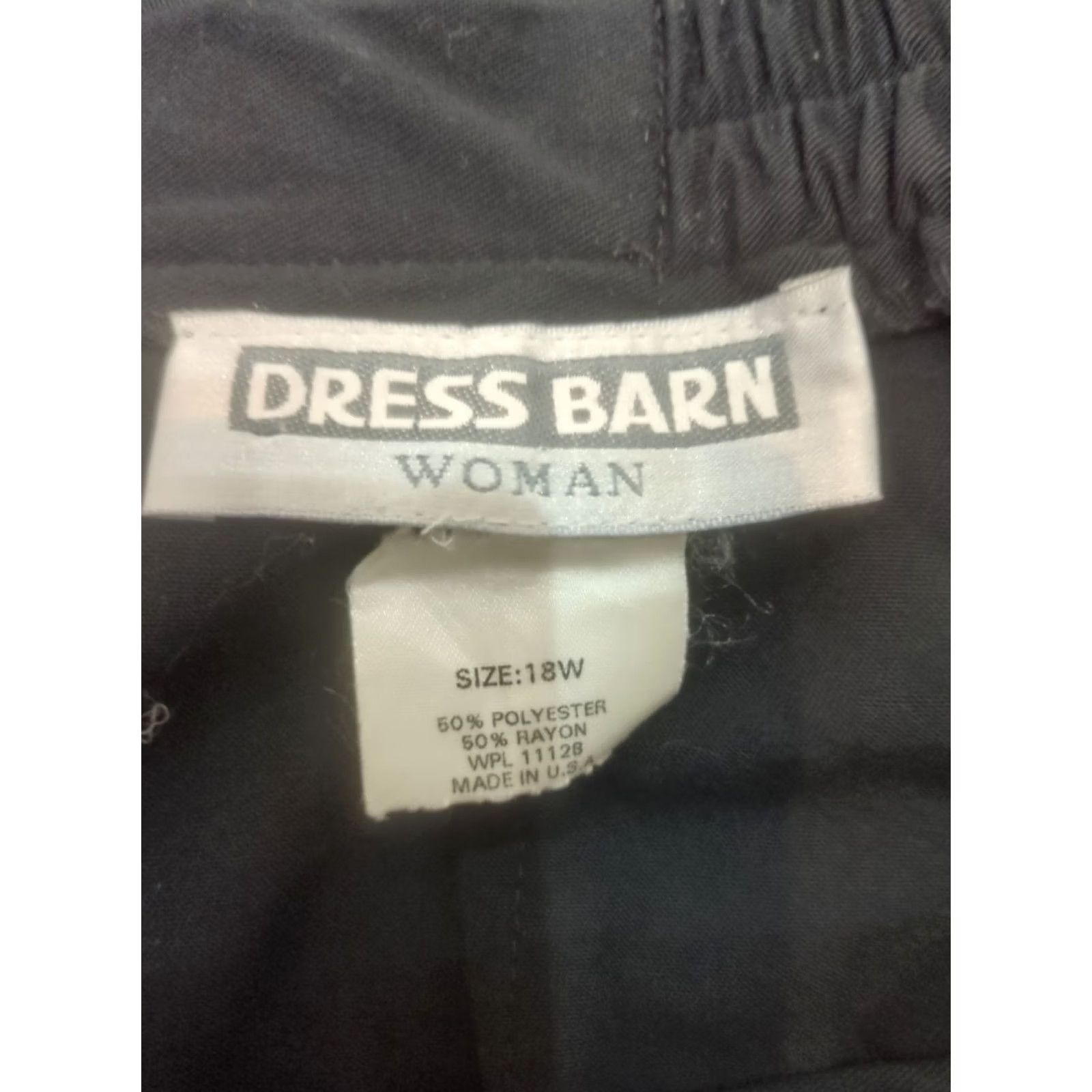 Vintage VINTAGE Dress Barn Skirt Women Long 14 Black Zipper Knit polyester Button Regular Size 14 Fashion Dress Barn Women's Skirt Long Black 14 Vintage Size 36" / US 14 / IT 50 - 5 Thumbnail