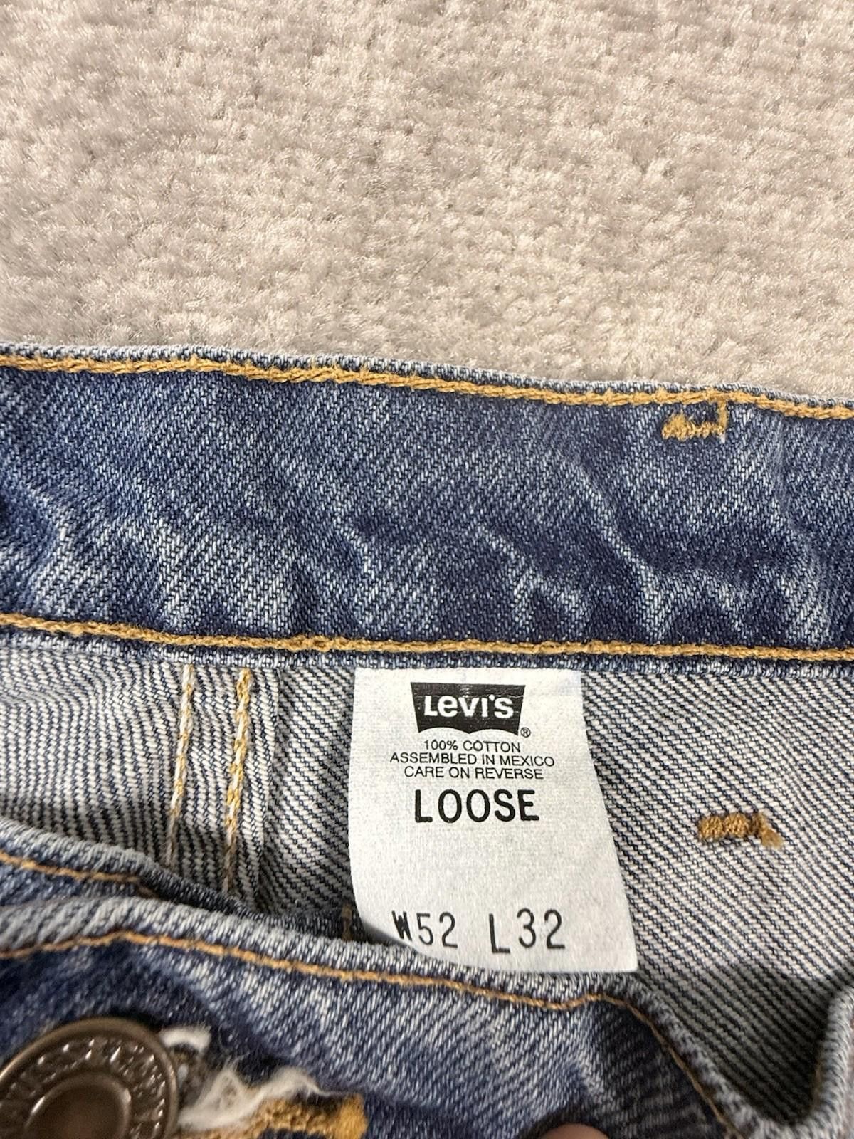 Levi's Vintage 90s Levis 545 Leg Brown Tab Jeans Mens Size 52x27 Size US 44 / EU 60 - 7 Thumbnail