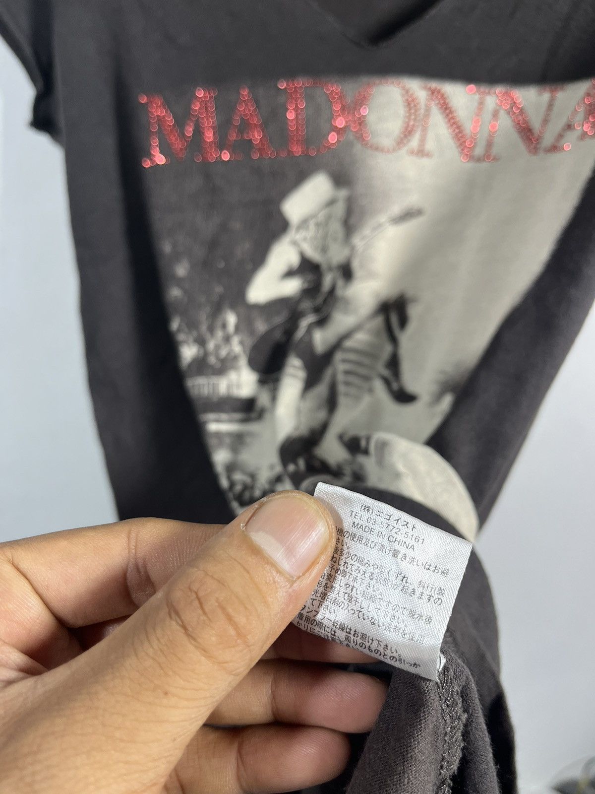 Band Tees × Japanese Brand Rare Shirt Madonna x Egoist Size M / US 6-8 / IT 42-44 - 7 Thumbnail