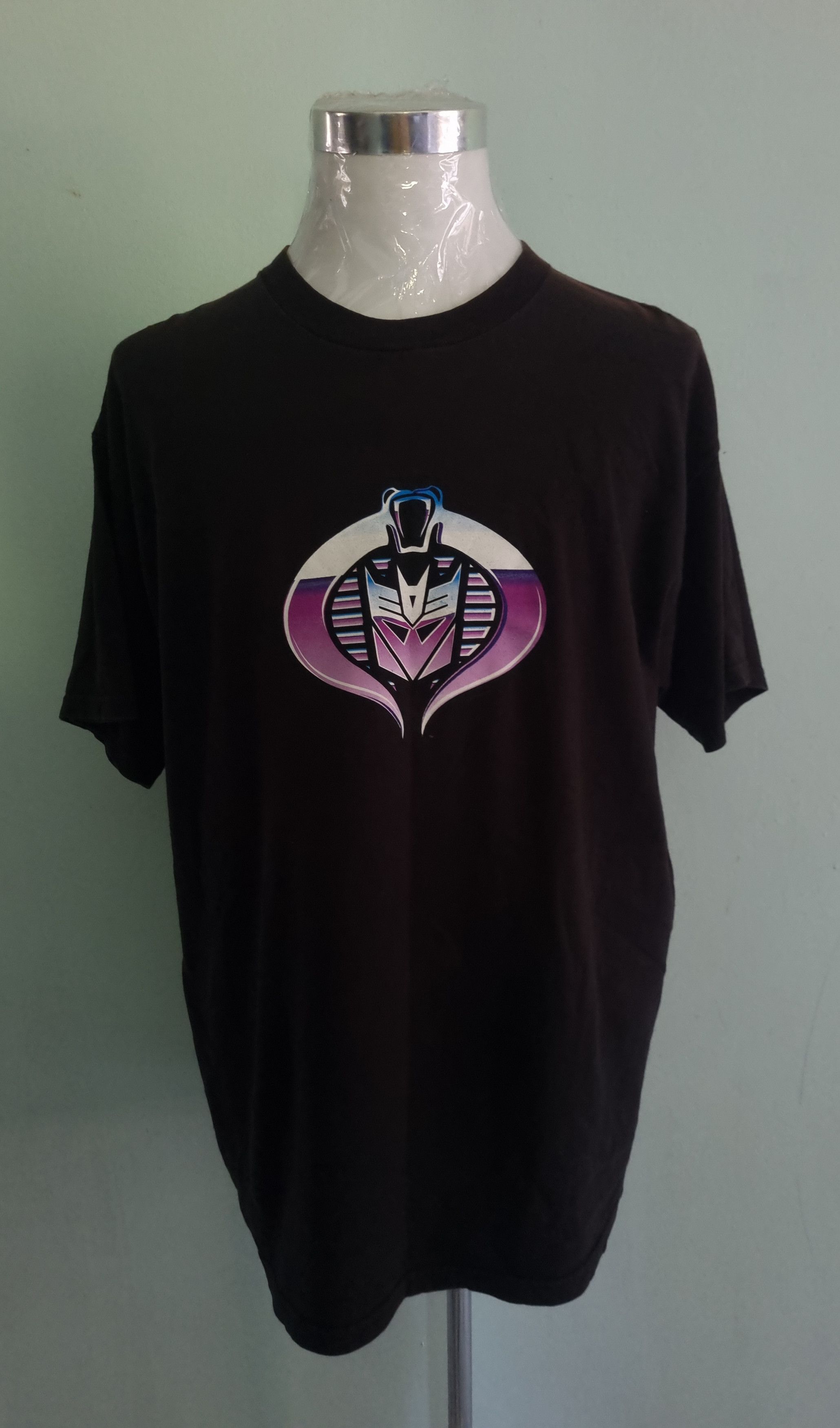 Transformers × Vintage Transformer Decepticon Cobra T Shirt Size US XL / EU 56 / 4 - 1 Thumbnail