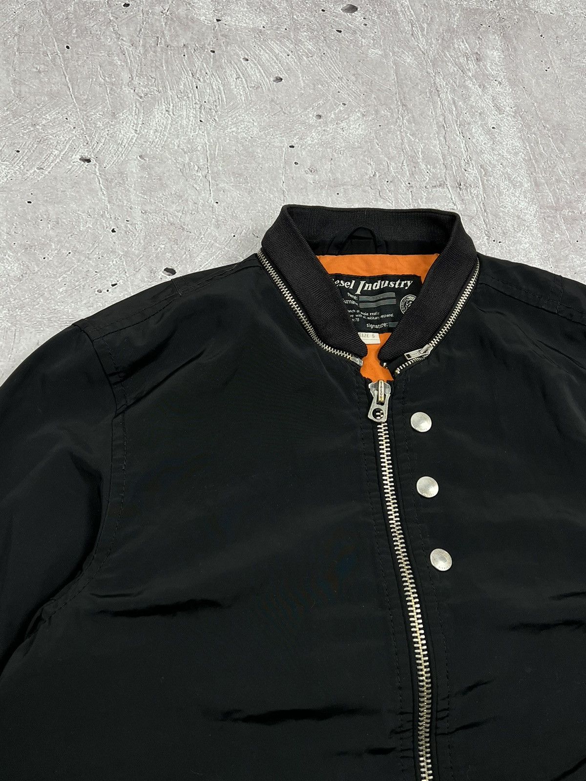 Diesel × Vintage Vintage Diesel Bomber Jacket Size US S / EU 44-46 / 1 - 3 Thumbnail