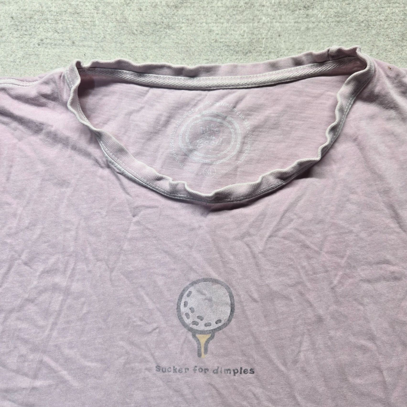 Life is Good Life is Good Shirt Pink Outdoor Casual Crew Neck Short Sleeve Women XL Size XL / US 12-14 / IT 48-50 - 2 Thumbnail