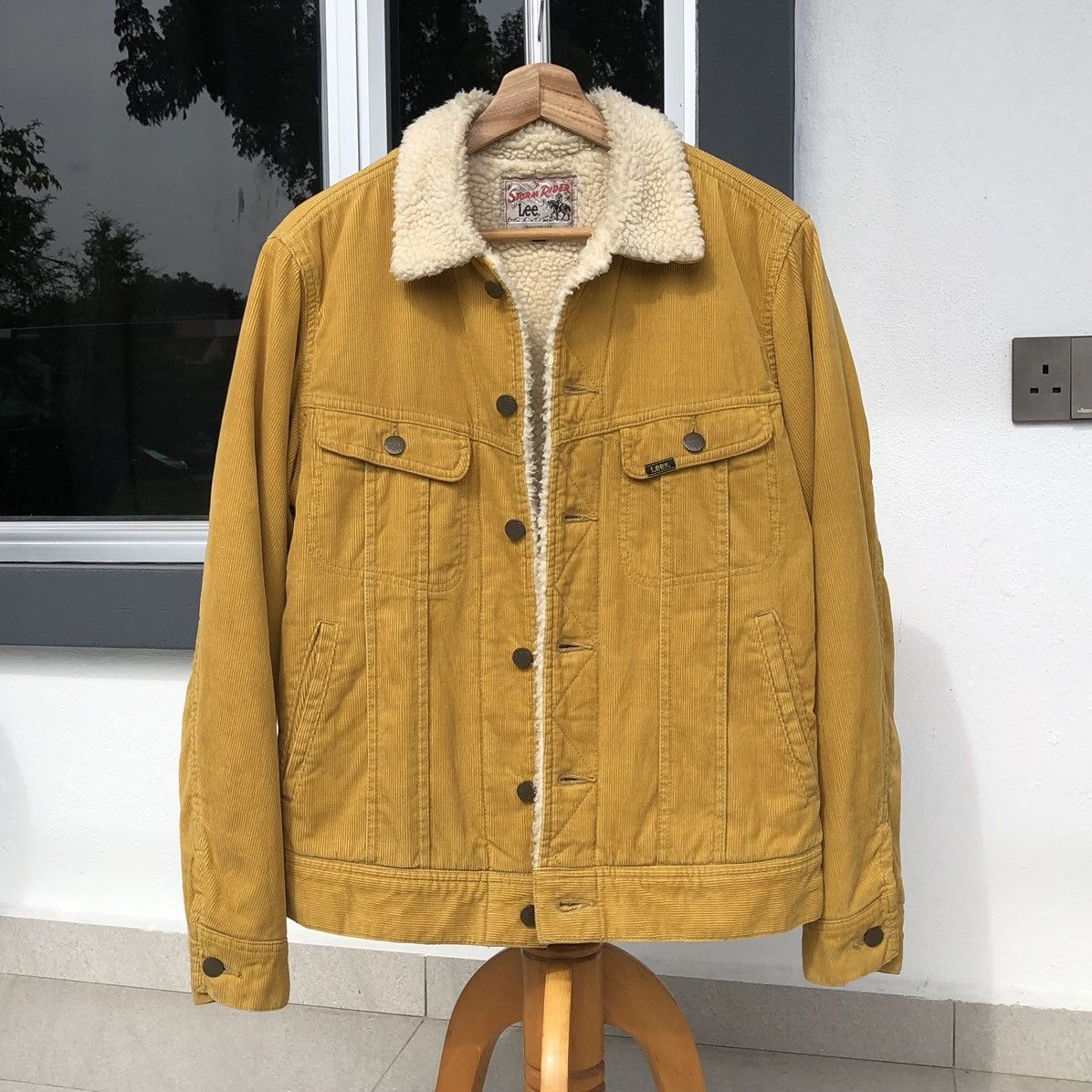 Lee LEE Storm Rider Conduray Sherpa Trucker Jacket Size US S / EU 44-46 / 1 - 1 Thumbnail
