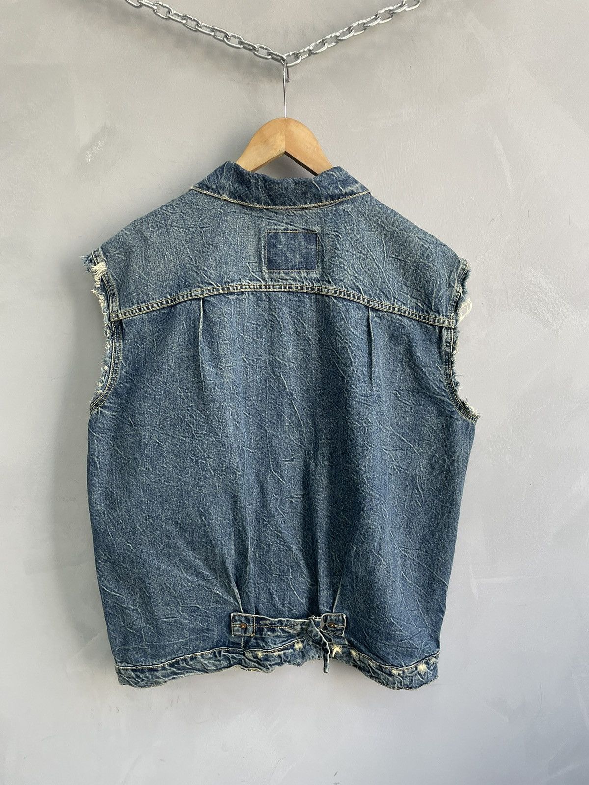 Levi's Rare Levis streetwear type 1 distressed jacket vest 90s Size US XL / EU 56 / 4 - 10 Thumbnail