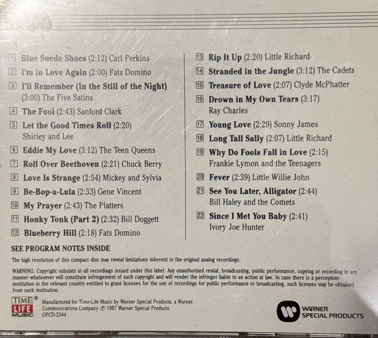 Designer Various Artists - The Rock'n'Roll Era 1956 CD Time-Life 22 Size ONE SIZE - 2 Thumbnail