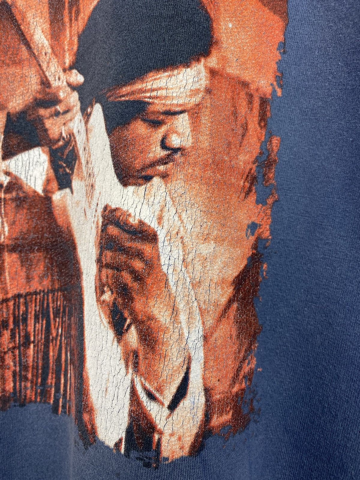 Band Tees Vintage Jimi Hendrix Live At Woodstock 2000 T Shirt Cobain Size US M / EU 48-50 / 2 - 3 Thumbnail