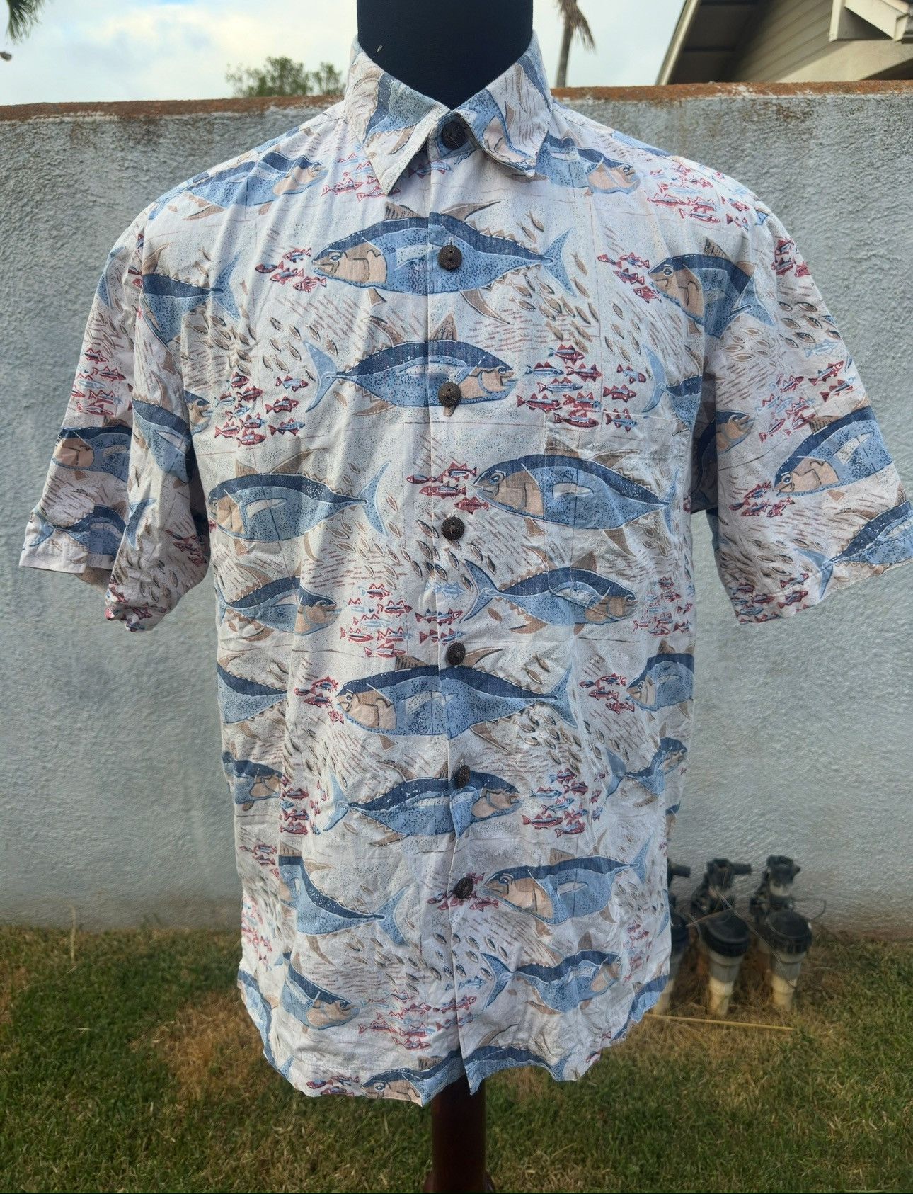 Kahala PreOwned Kahala Hawaiian Print Multicolored Men's M Size US M / EU 48-50 / 2 - 1 Thumbnail