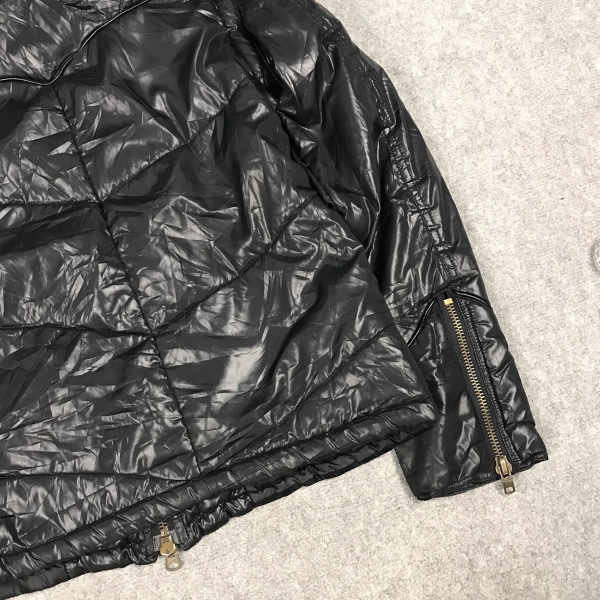 If Six Was Nine × Japanese Brand × Le Grande Bleu (L.G.B.) JAPAN BRAND BRTHBREATH PUFFER BLACK PUNK JACKET Size US S / EU 44-46 / 1 - 11 Thumbnail