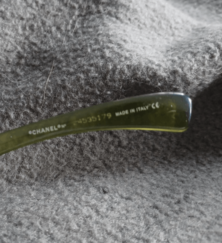 Chanel Chanel Sunglasses 4037 Rhinestone CC 4017 Rimless Vintage Size ONE SIZE - 4 Thumbnail
