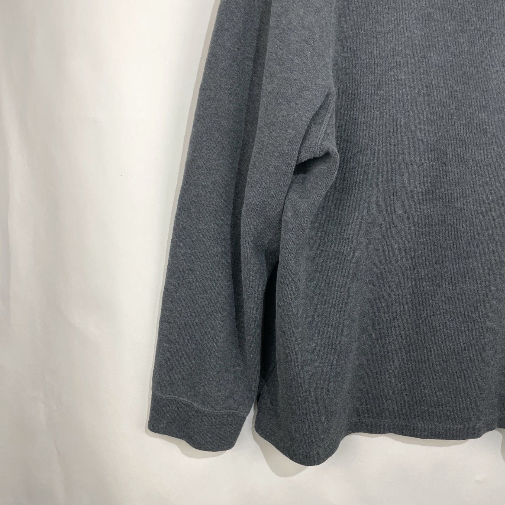 Polo Ralph Lauren VINTAGE Polo Ralph Lauren Sweater Mens 2XL Grey Cotton 1/4 Zip Mock Neck Pullover Casual Knit Pony Logo Classic Size US XXL / EU 58 / 5 - 7 Thumbnail