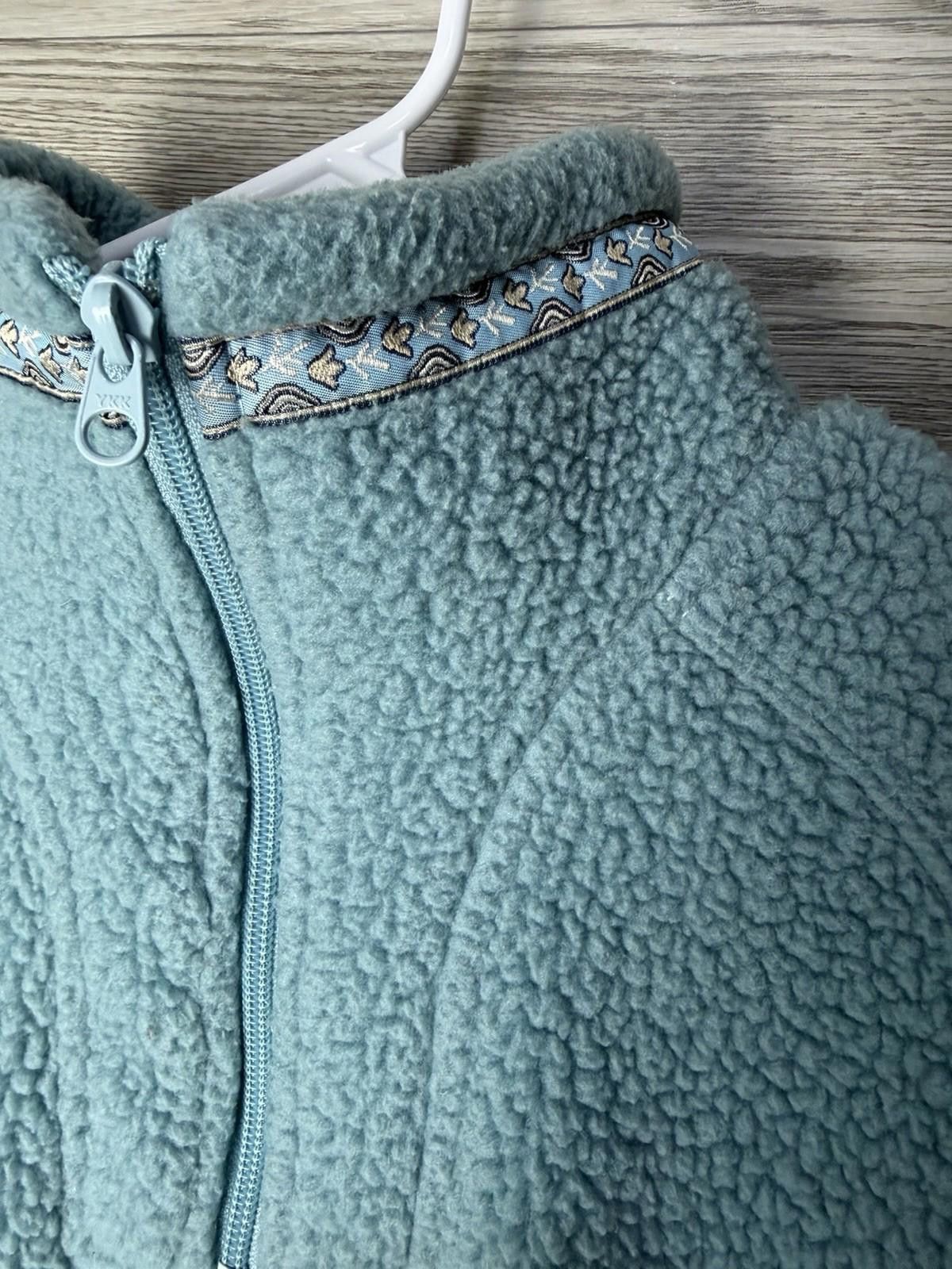 L.L. Bean LL Bean Womens Quarter Zip Fleece Pullover Shirt Top Blue M Size M / US 6-8 / IT 42-44 - 2 Thumbnail