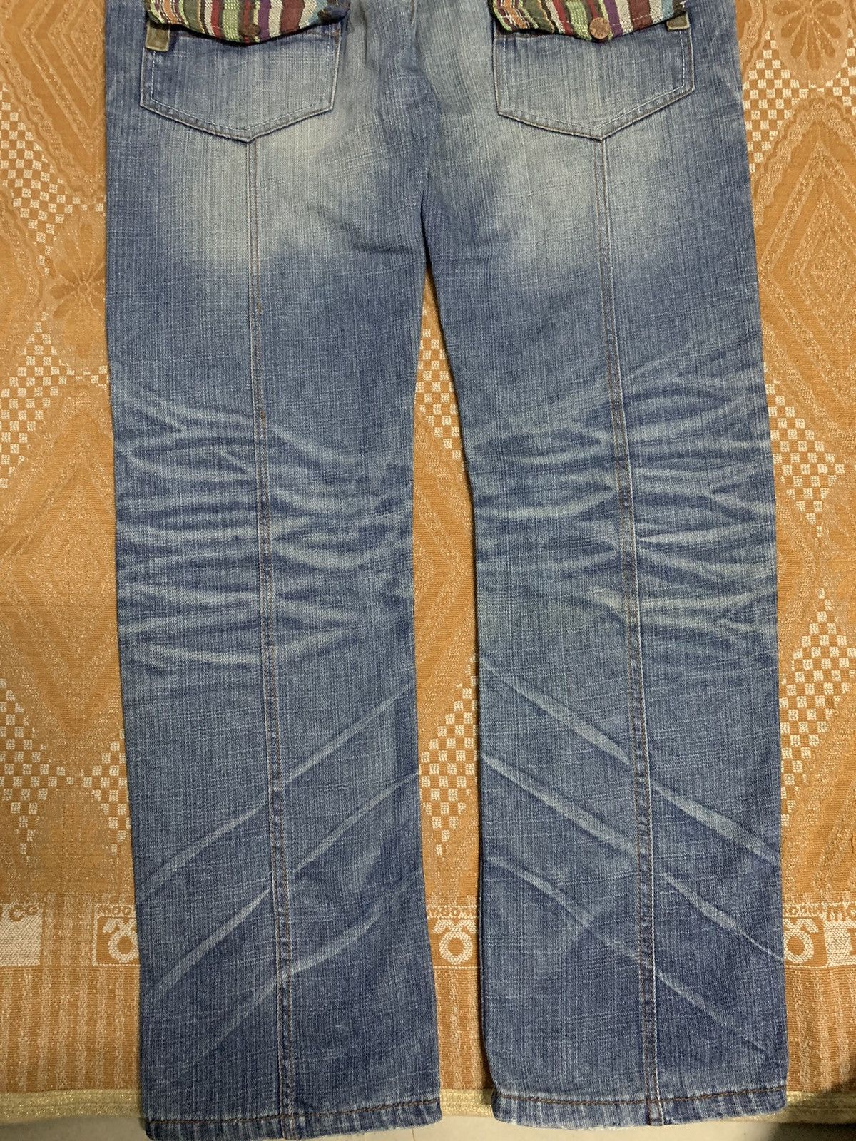 If Six Was Nine RARE PPFM INSPIRED STUDDED PANT RARE DESIGN BRAND JANEAA Size US 35 - 15 Thumbnail