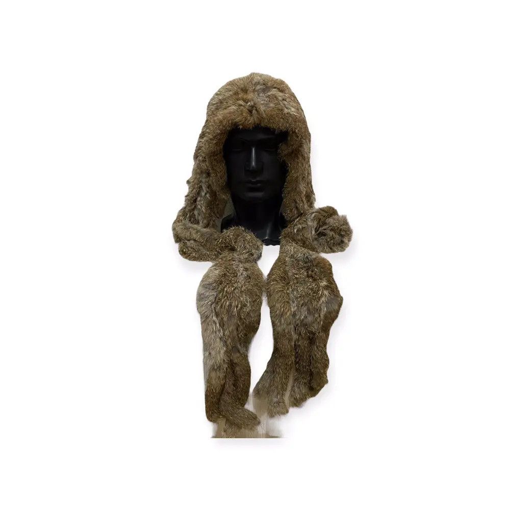 GOA Rare GOA Fur Fleece Japanese Brand Earflap Beanie Hat Size ONE SIZE - 1 Thumbnail