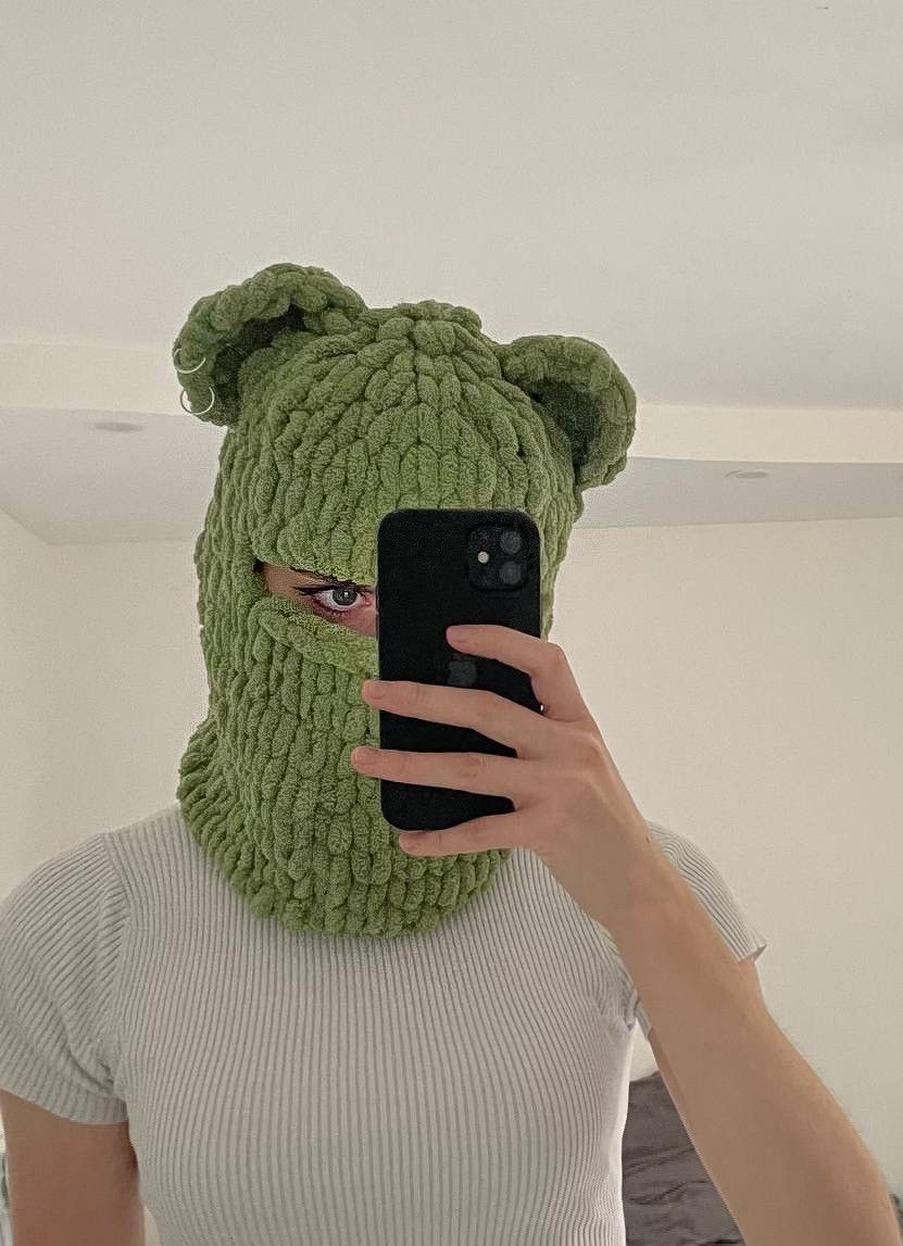 Japanese Brand × Youths In Balaclava Handmade knitted balaclava Size ONE SIZE - 1 Thumbnail