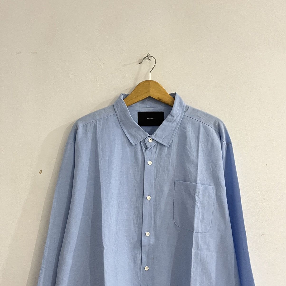 Japanese Brand basic bible - ls city boy oversized shirt Size US L / EU 52-54 / 3 - 2 Thumbnail