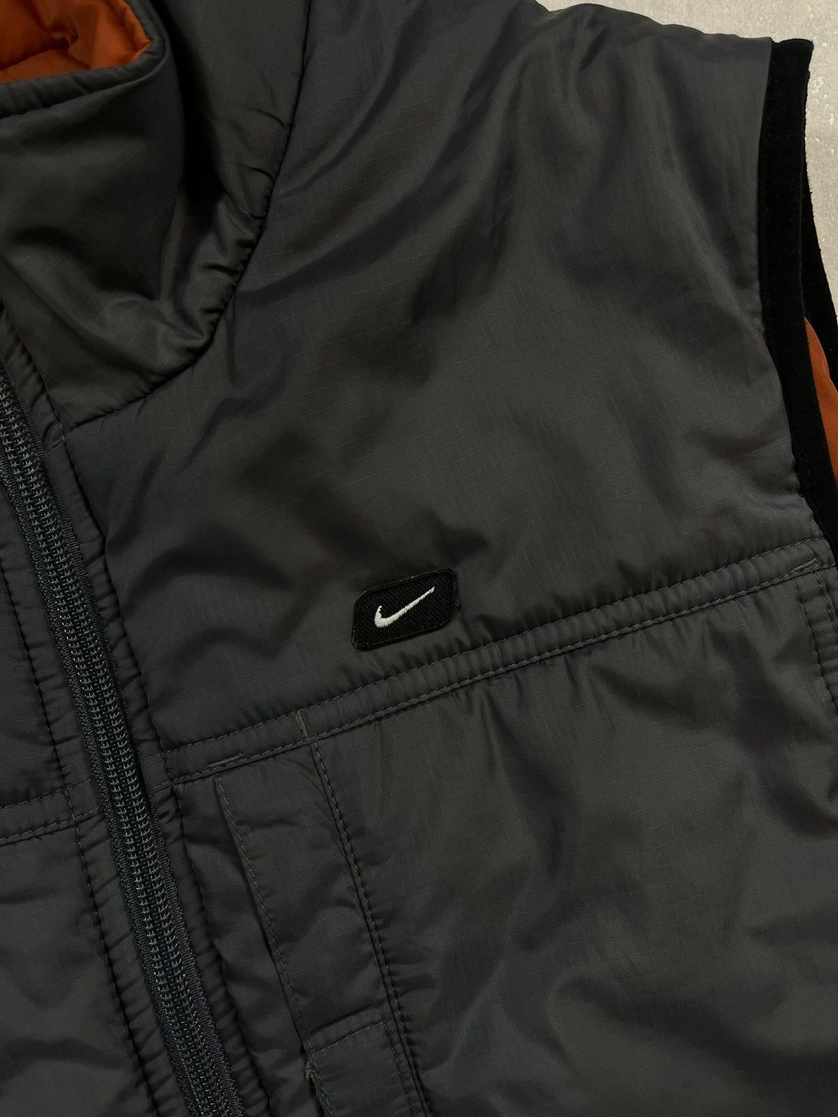 Nike × Vintage 90s Nike Athletic Reversible Vintage Y2K Nylon Retro West Size US M / EU 48-50 / 2 - 6 Thumbnail