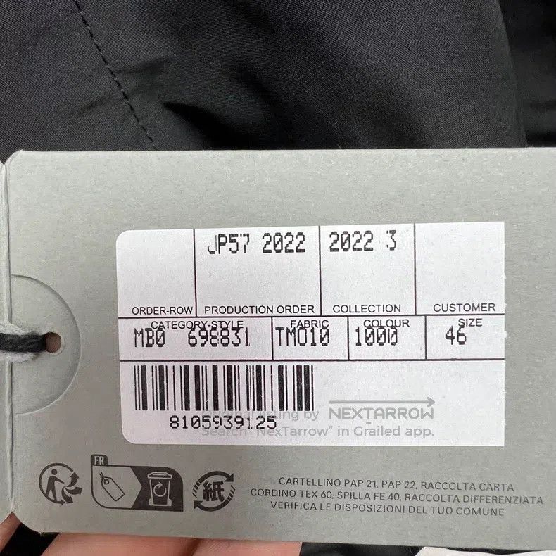Balenciaga Balenciaga Lightning Letter Hooded Windbreaker Jacket Size US S / EU 44-46 / 1 - 7 Thumbnail
