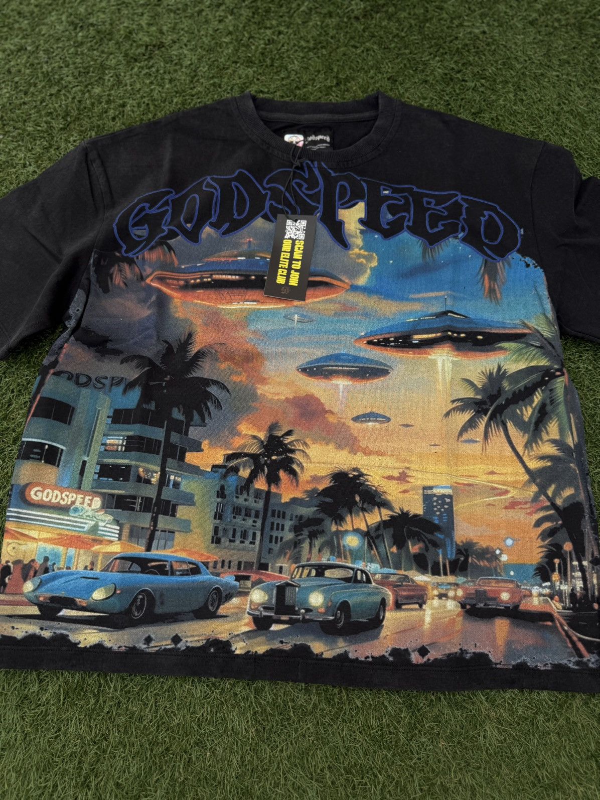Godspeed Godspeed Black UFO Tee Shirt Size Small (NEW) Size US S / EU 44-46 / 1 - 1 Thumbnail