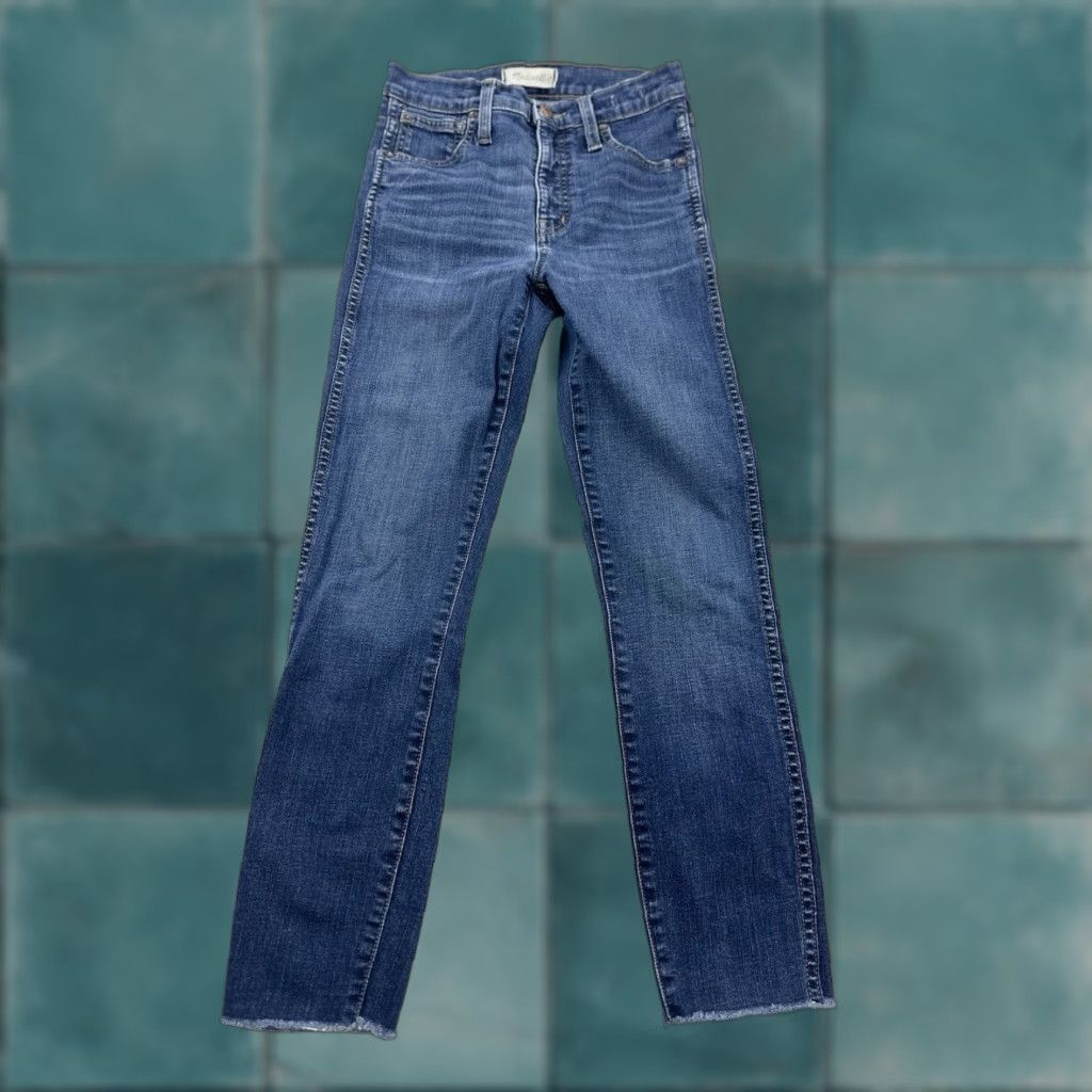 Madewell Madewell Women's High Rise Blue Skinny Jeans User: Madewell Women's High Rise Blue Skinny Jeans Size 42" / US 20 - 1 Thumbnail