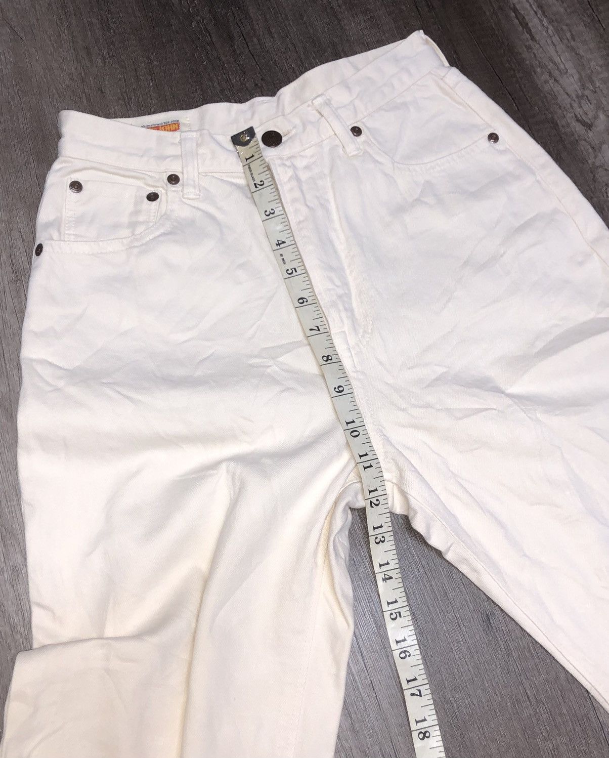Big John Vintage Big John Adamet Rope Selvedge Jeans Size US 27 - 25 Thumbnail