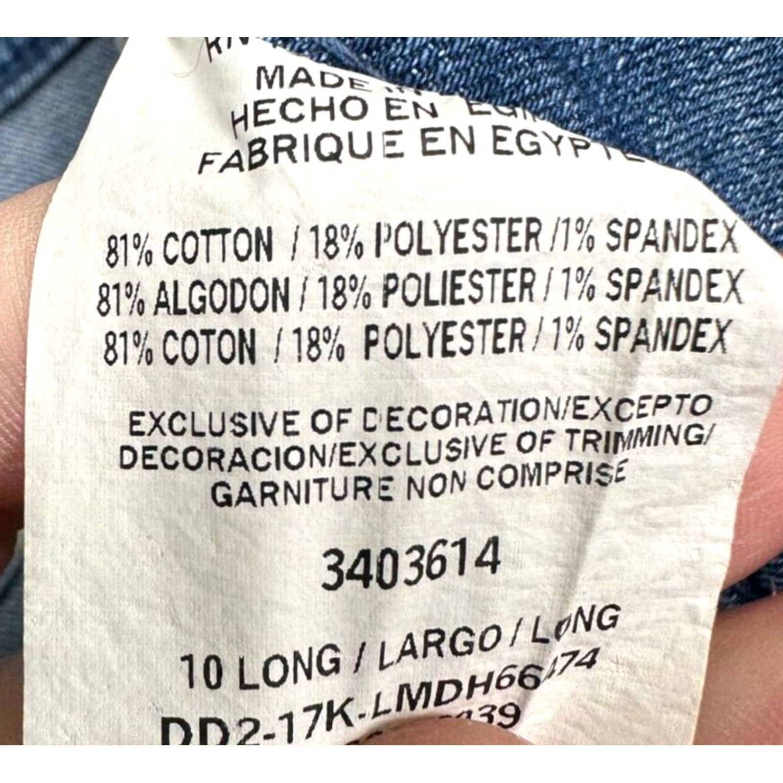Lee VINTAGE? No. Size 32" / US 10 / IT 46 - 4 Thumbnail