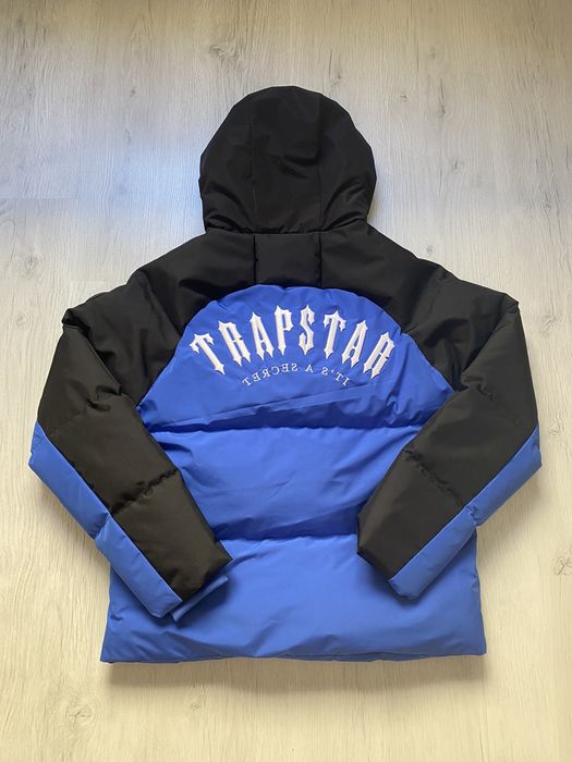 Trapstar London Trapstar London Irongate Arch Puffer AW23 Black/Blue