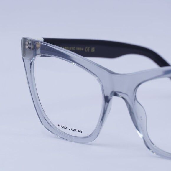 Marc Jacobs Marc Jacobs MARC 649 0R6S 00 Eyeglasses Grey/Black 53mm Size ONE SIZE - 4 Thumbnail