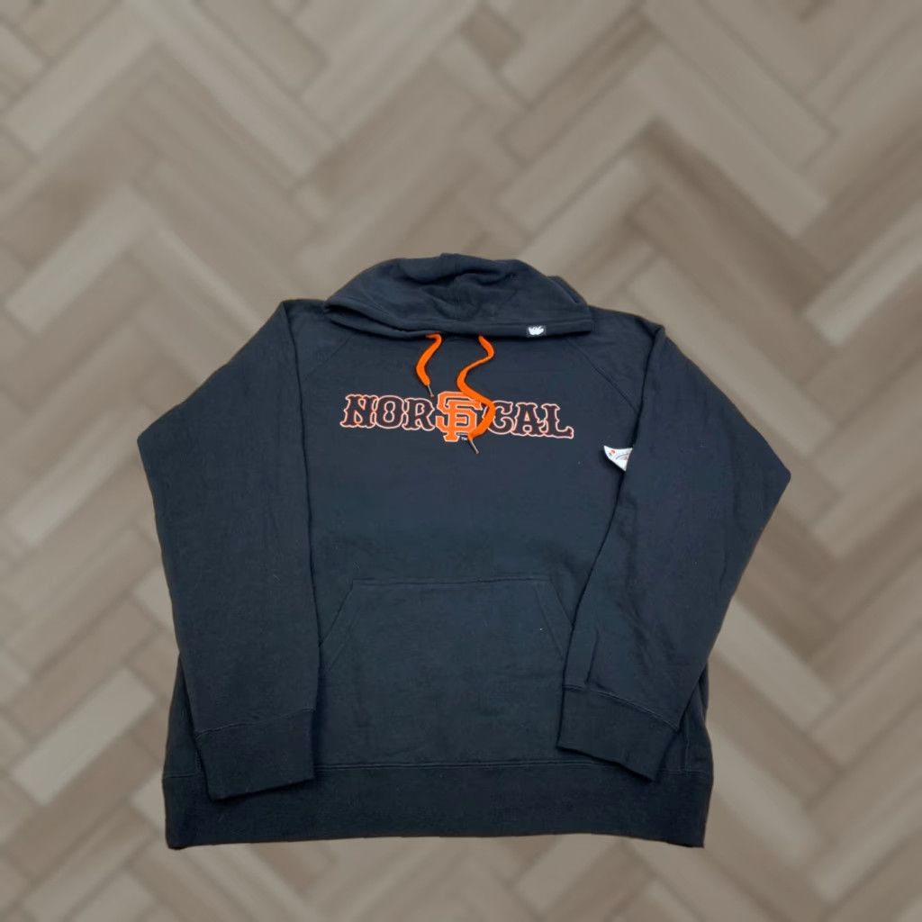 MLB Nor Cal Giants Hoodie Mens XL Black Pullover Shirt Size US XL / EU 56 / 4 - 1 Thumbnail