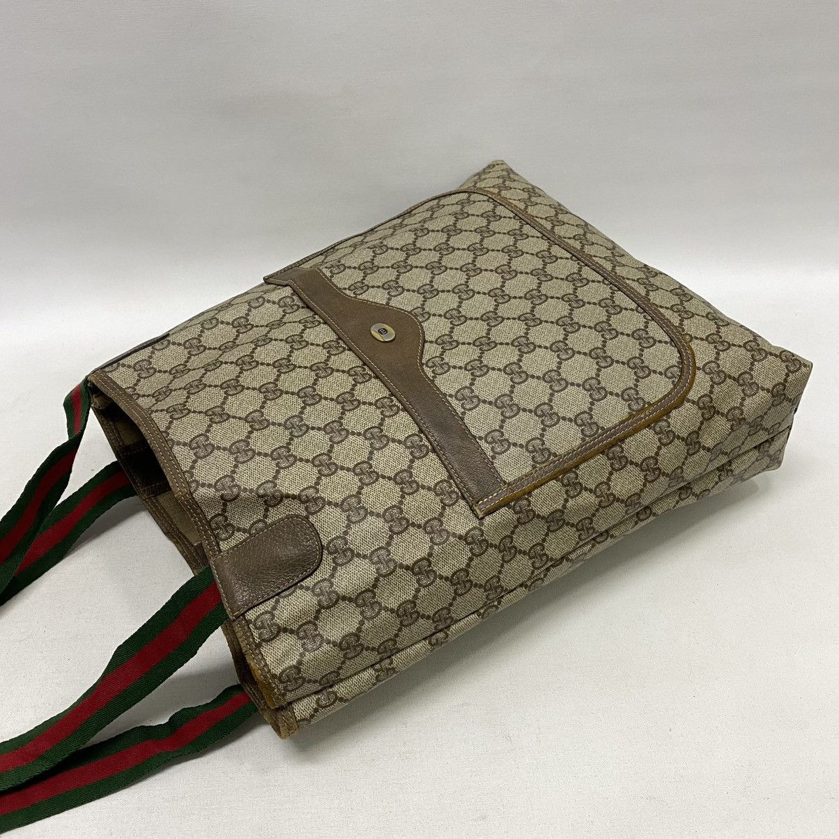 Gucci ‼️LASTDROP‼️ AUTHENTIC VINTAGE GUCCI GG SUPREME TOTE BAG Size ONE SIZE - 6 Thumbnail