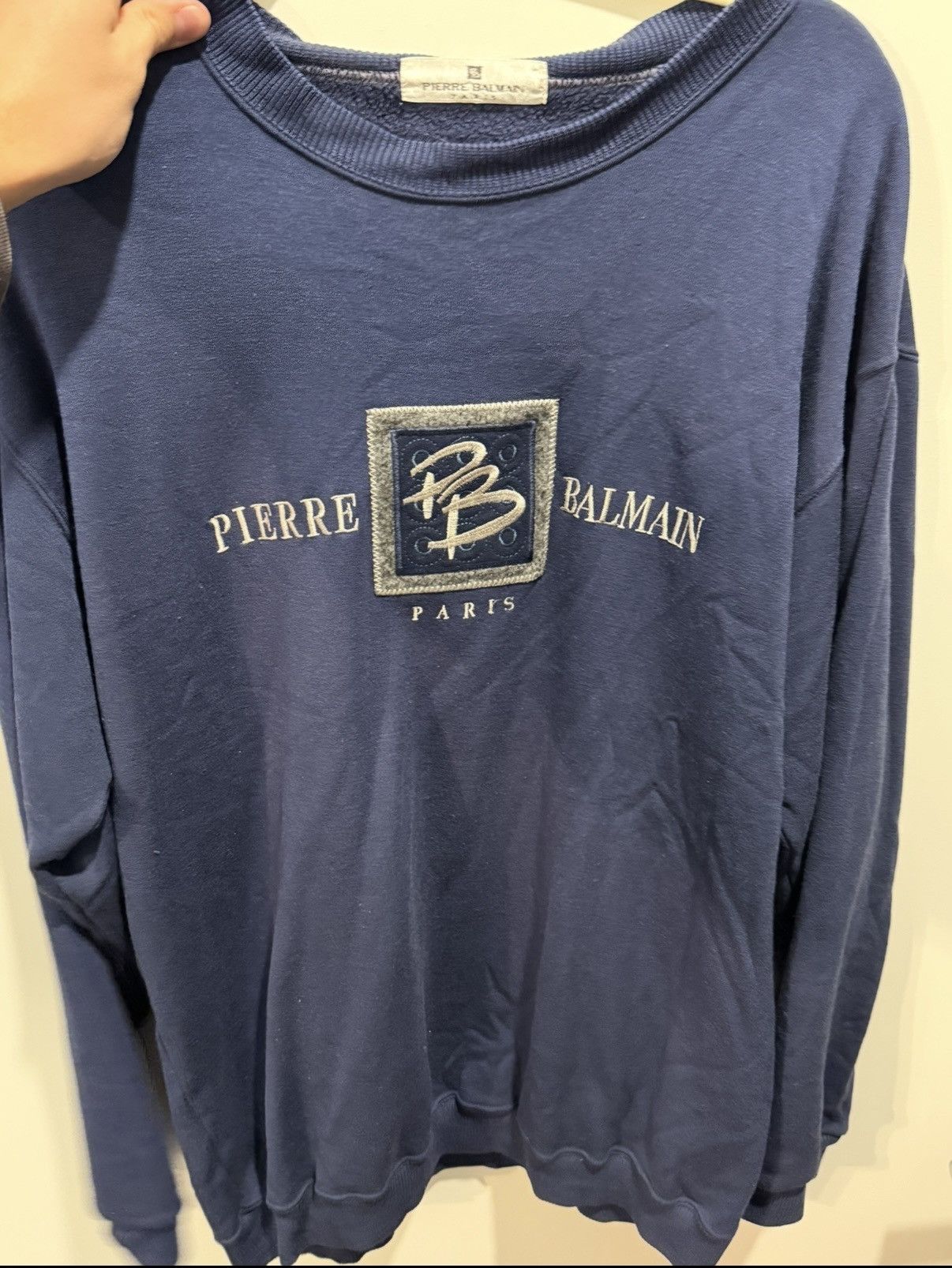 Pierre Balmain Vintage Balmain crewneck Size US L / EU 52-54 / 3 - 1 Preview