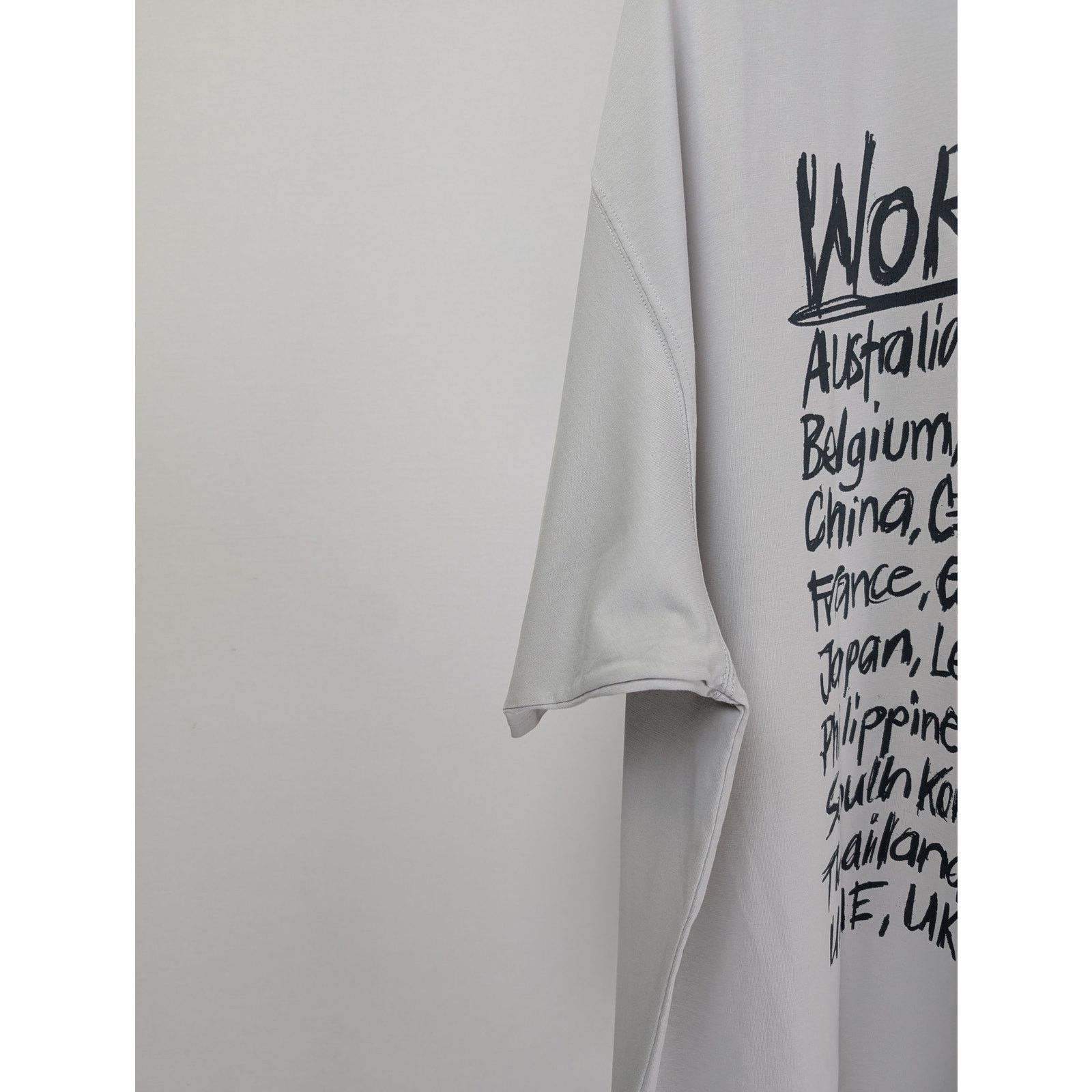 Vetements o1rshd1 Logo Short Sleeve T-Shirt in Grey M Size US M / EU 48-50 / 2 - 10 Thumbnail