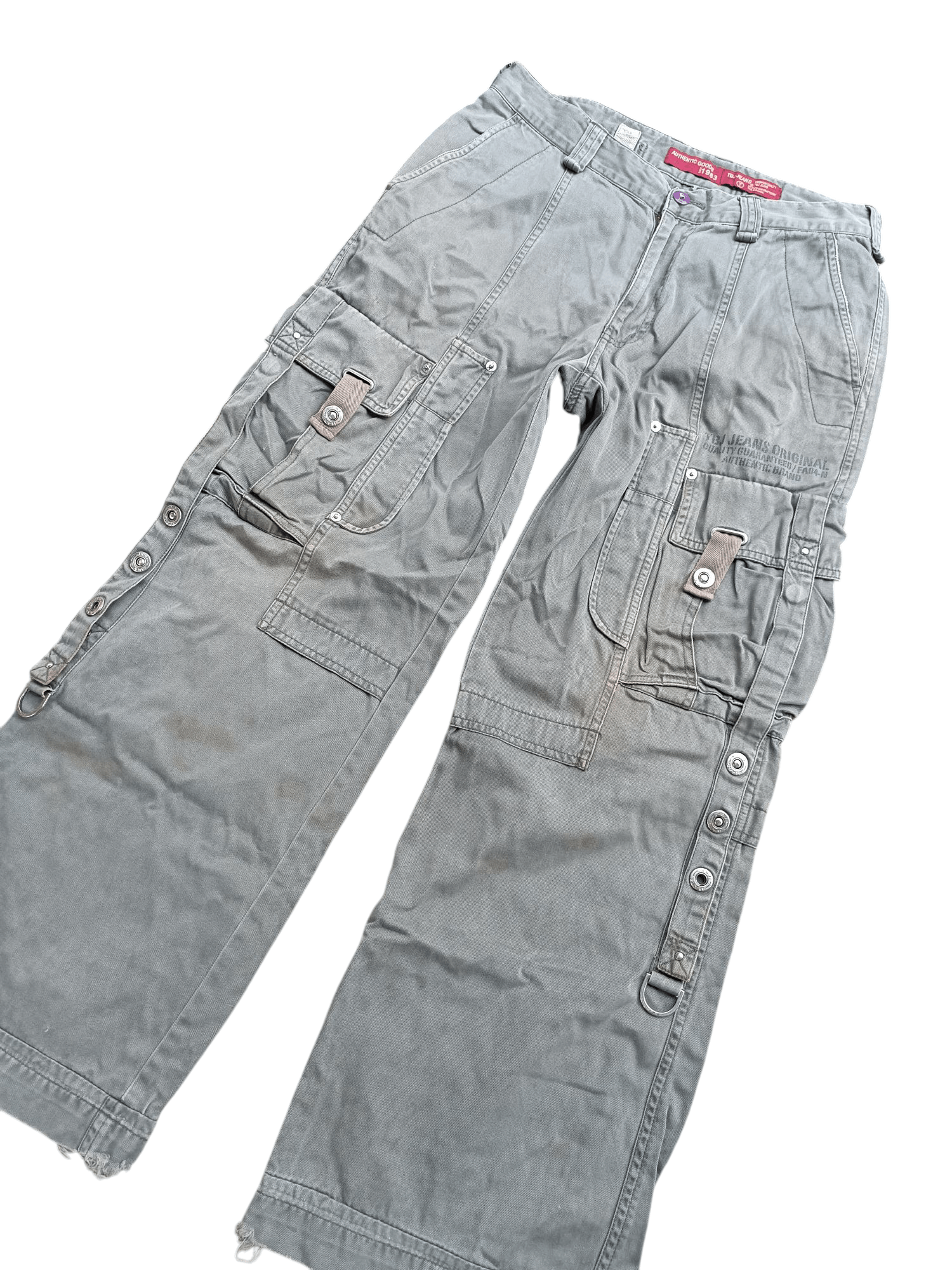 Japanese Brand Japanese Brand TB.Jeans Multi Pocket Baggy Cargo Pant E241i Size US 32 / EU 48 - 3 Thumbnail