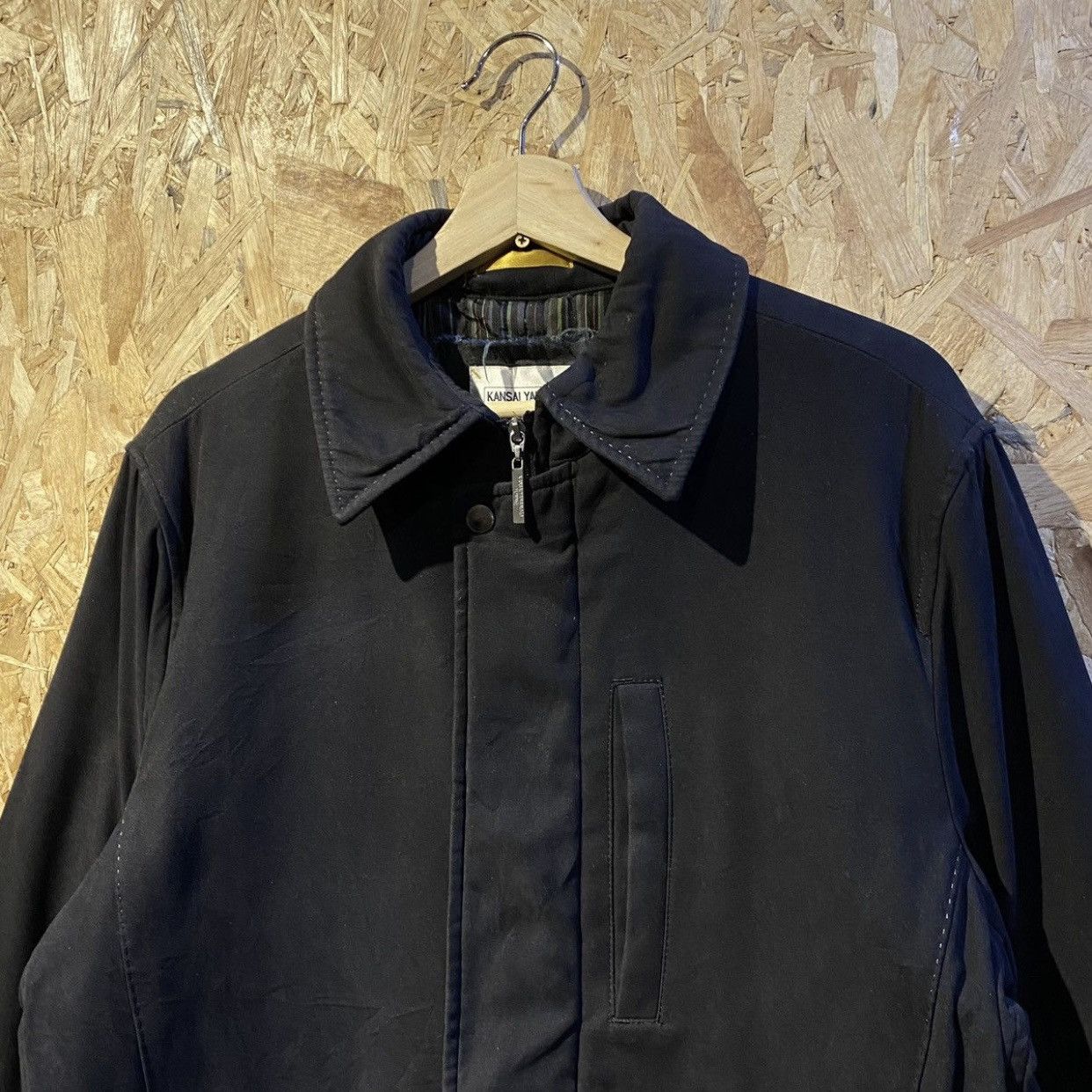 Kansai Yamamoto KANSAI YAMAMOTO HOMME LONG JACKET BLACK Size US L / EU 52-54 / 3 - 3 Thumbnail